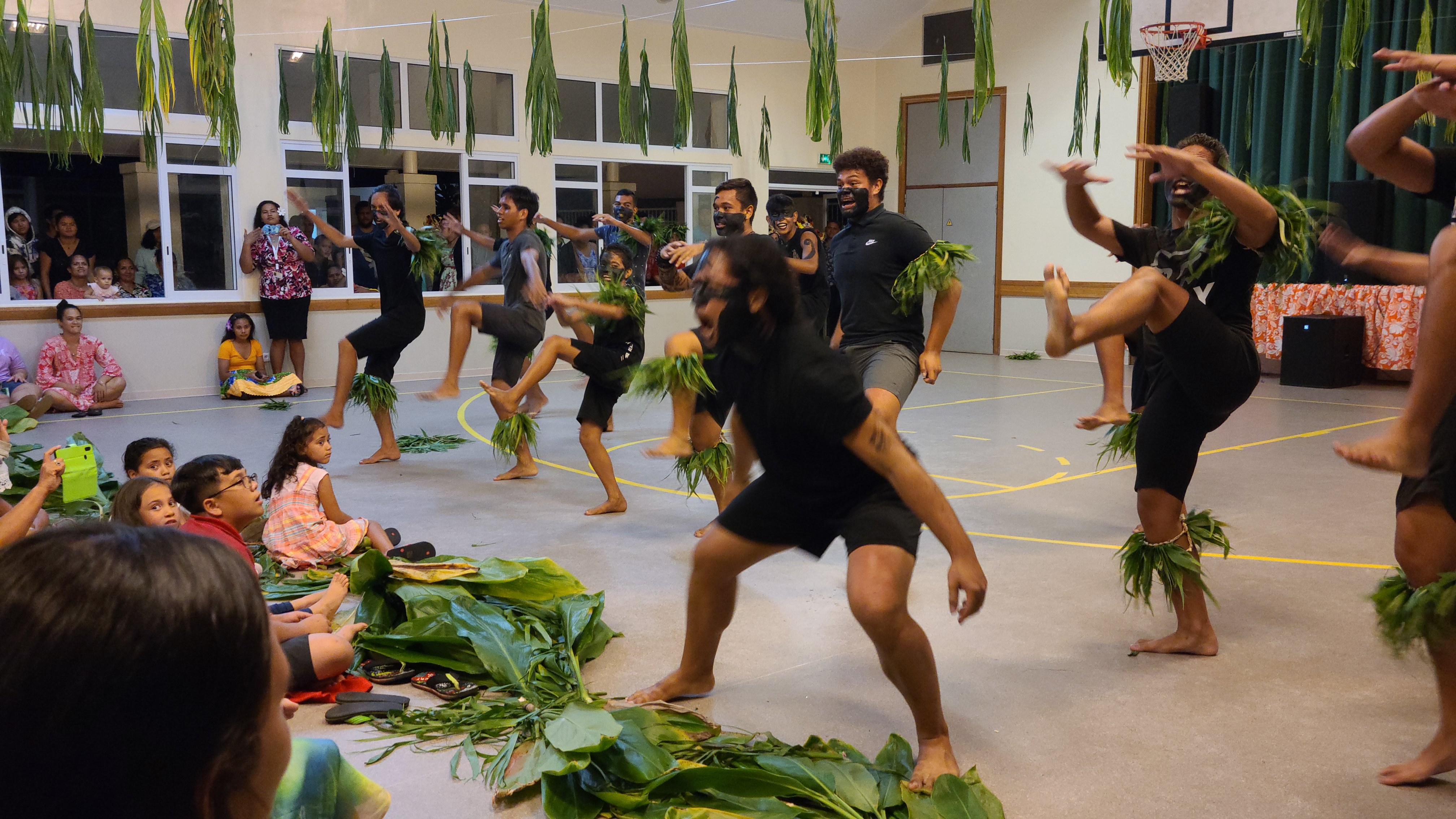 2022 Tahiti Taravao HXP - Day 10 (Banana Nutella Baguette Breakfast, Raising the Walls, Deeper Bottomless Pits for the Septic Tanks, Driver John, Wilson, Catching Crabs, Haka with ❤ Bishop Taylor ❤ & Papara Ward, Traditional Tahitian Dances)