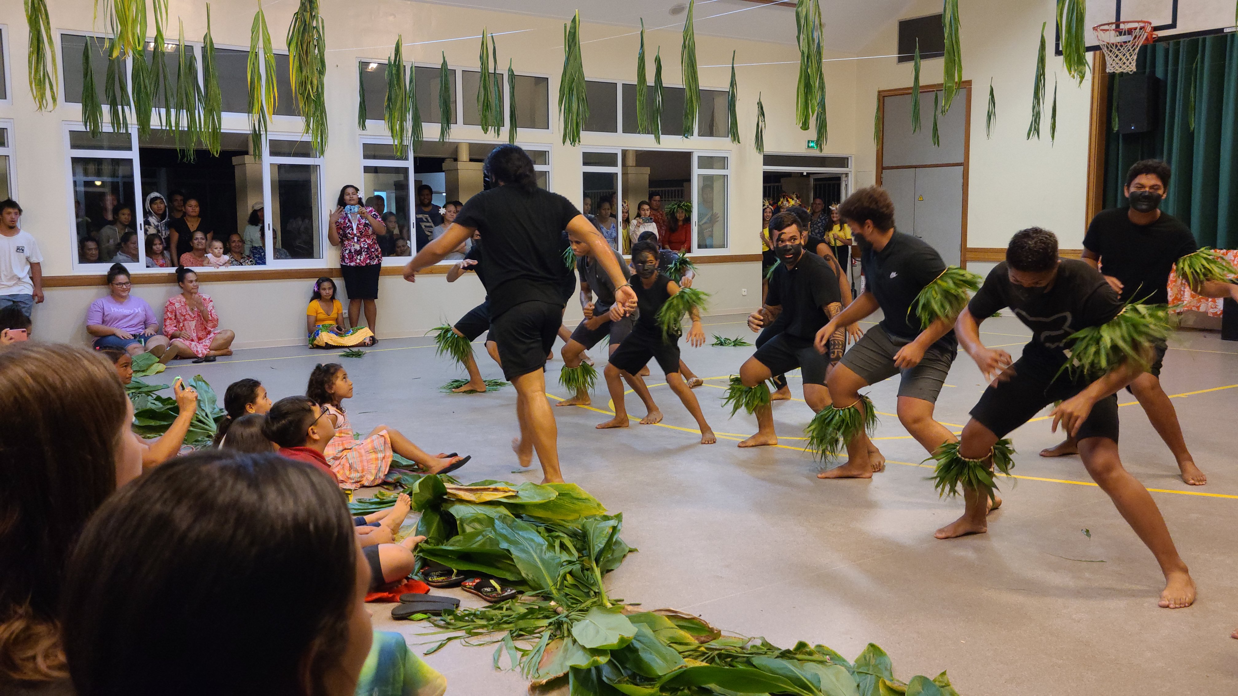 2022 Tahiti Taravao HXP - Day 10 (Banana Nutella Baguette Breakfast, Raising the Walls, Deeper Bottomless Pits for the Septic Tanks, Driver John, Wilson, Catching Crabs, Haka with ❤ Bishop Taylor ❤ & Papara Ward, Traditional Tahitian Dances)