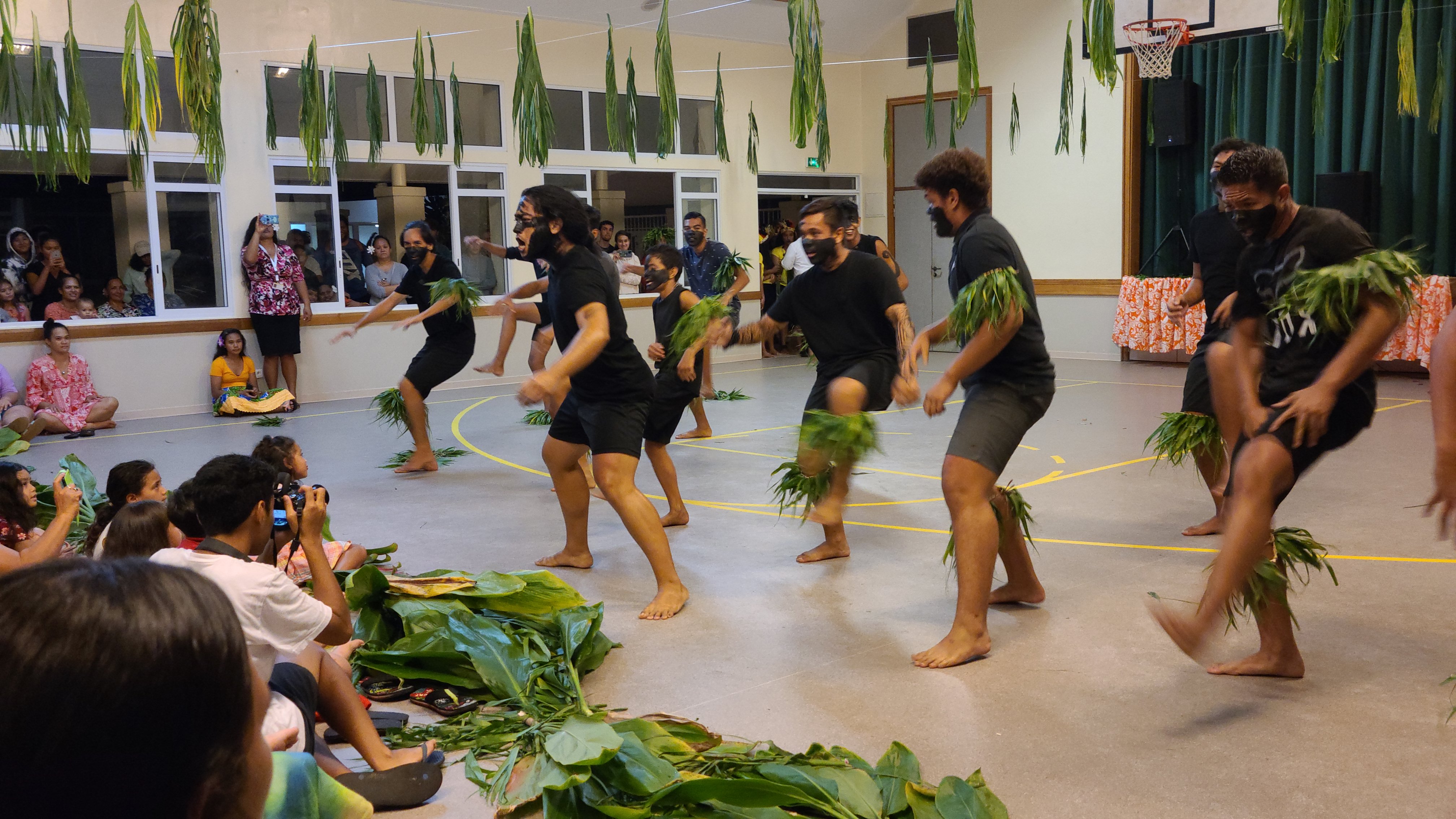 2022 Tahiti Taravao HXP - Day 10 (Banana Nutella Baguette Breakfast, Raising the Walls, Deeper Bottomless Pits for the Septic Tanks, Driver John, Wilson, Catching Crabs, Haka with ❤ Bishop Taylor ❤ & Papara Ward, Traditional Tahitian Dances)