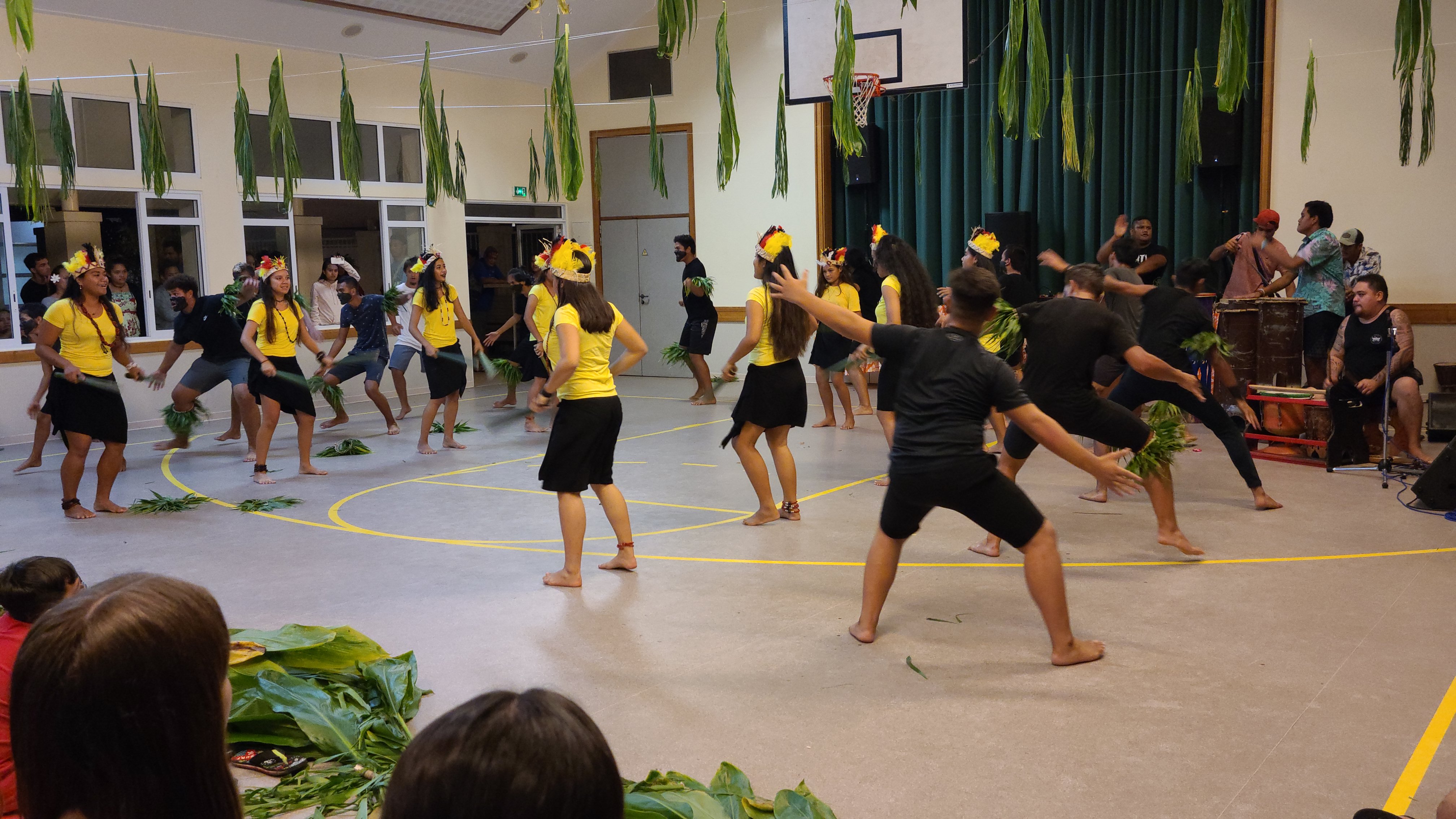 2022 Tahiti Taravao HXP - Day 10 (Banana Nutella Baguette Breakfast, Raising the Walls, Deeper Bottomless Pits for the Septic Tanks, Driver John, Wilson, Catching Crabs, Haka with ❤ Bishop Taylor ❤ & Papara Ward, Traditional Tahitian Dances)