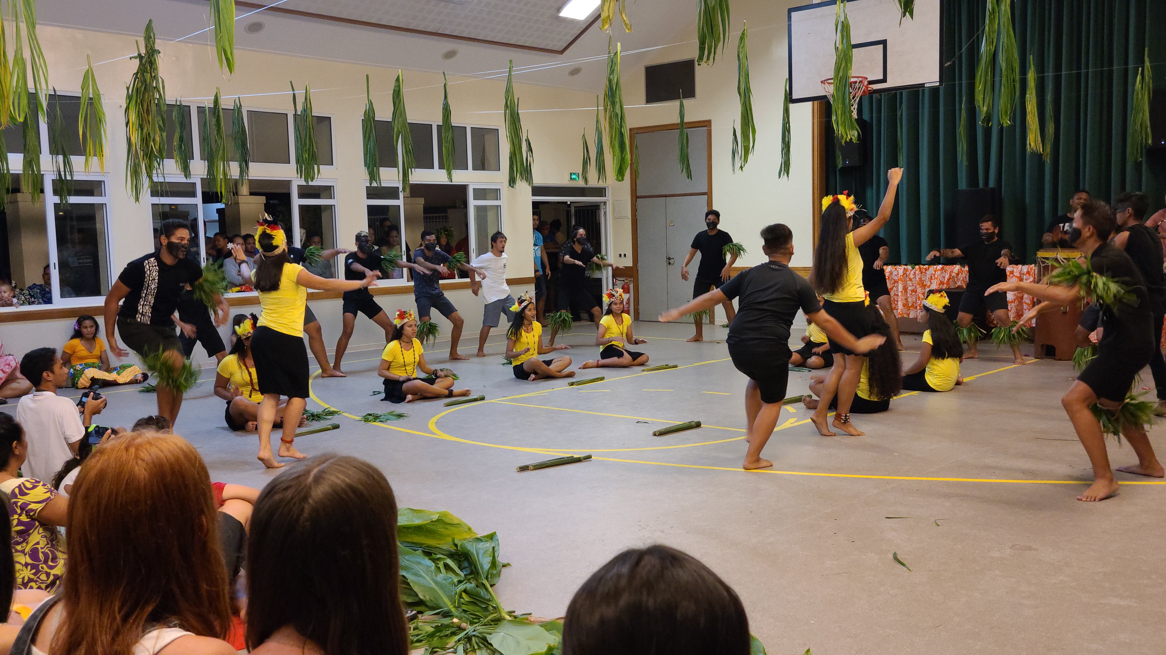 2022 Tahiti Taravao HXP - Day 10 (Banana Nutella Baguette Breakfast, Raising the Walls, Deeper Bottomless Pits for the Septic Tanks, Driver John, Wilson, Catching Crabs, Haka with ❤ Bishop Taylor ❤ & Papara Ward, Traditional Tahitian Dances)