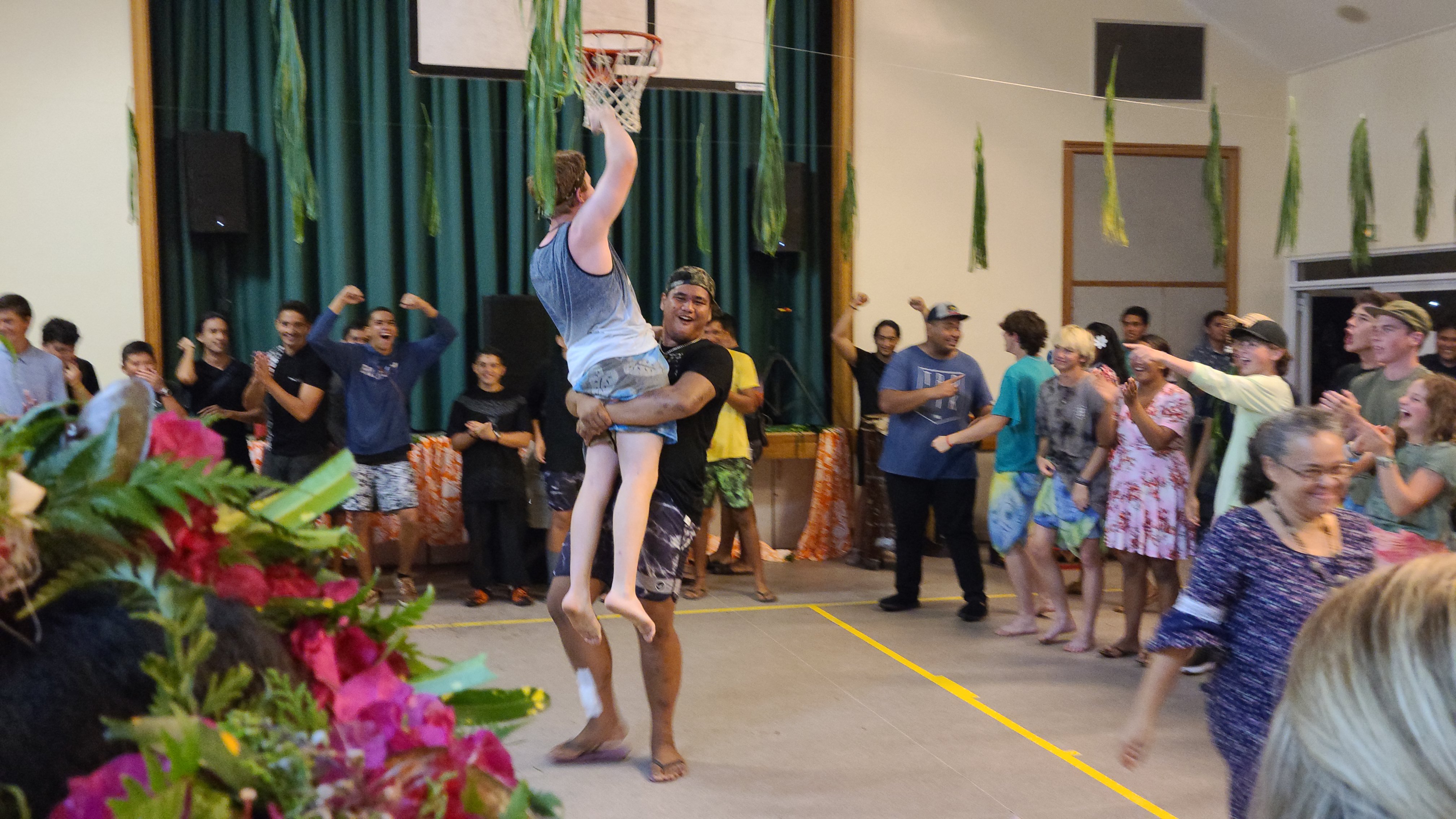 2022 Tahiti Taravao HXP - Day 10 (Banana Nutella Baguette Breakfast, Raising the Walls, Deeper Bottomless Pits for the Septic Tanks, Driver John, Wilson, Catching Crabs, Haka with ❤ Bishop Taylor ❤ & Papara Ward, Traditional Tahitian Dances)