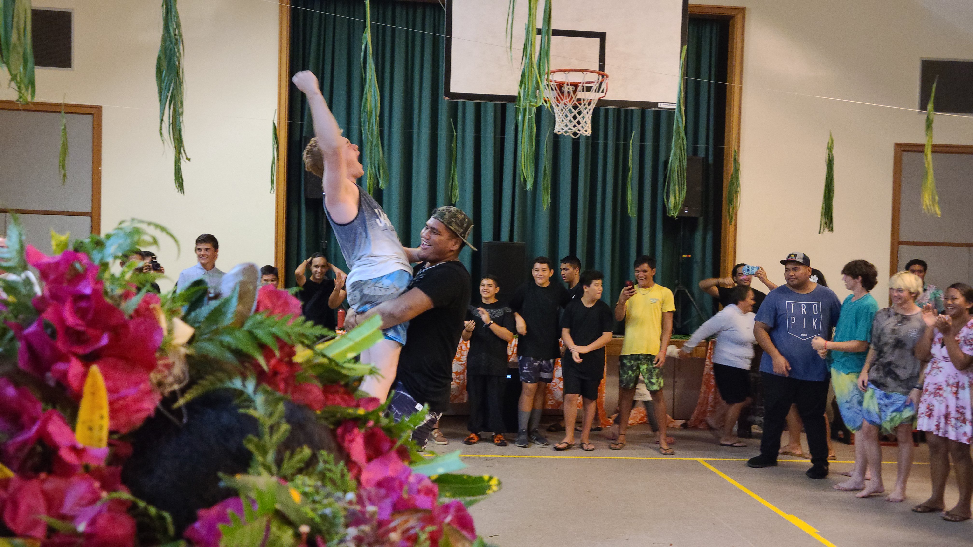 2022 Tahiti Taravao HXP - Day 10 (Banana Nutella Baguette Breakfast, Raising the Walls, Deeper Bottomless Pits for the Septic Tanks, Driver John, Wilson, Catching Crabs, Haka with ❤ Bishop Taylor ❤ & Papara Ward, Traditional Tahitian Dances)