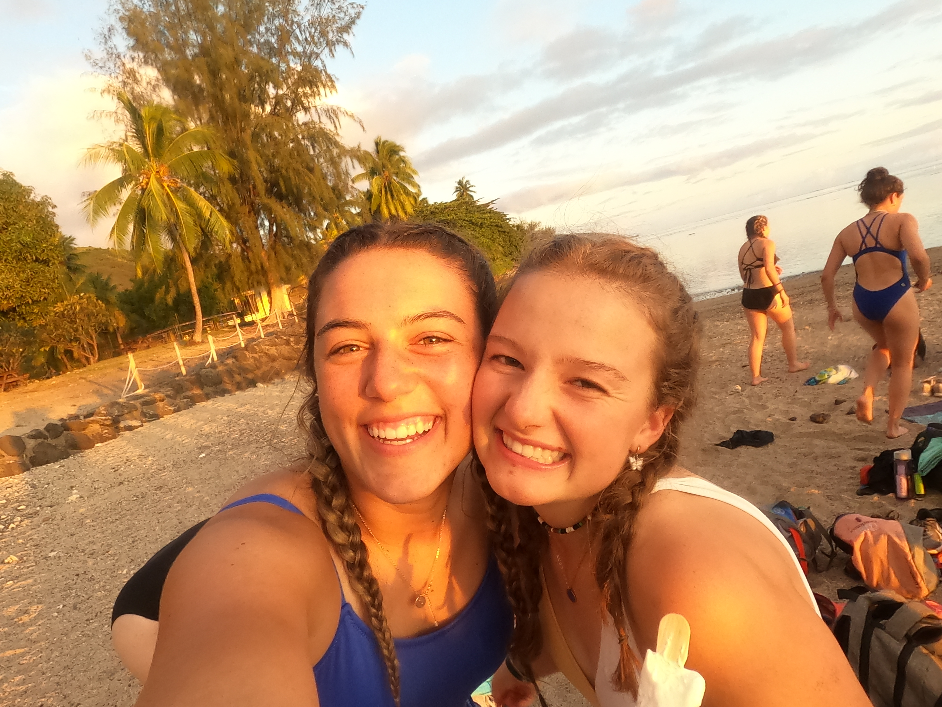 2022 Tahiti Taravao HXP - Day 9 (Pouring the Foundation, Playing with Poisonous Centipedes, Spray Painting Each Other, Digging a Bottomless Pit, Plage Vaiava (Vayava Beach), Another Epic Sunset, Learning a Tahitian Dance (Te Tiare Tahiti), Stingray)