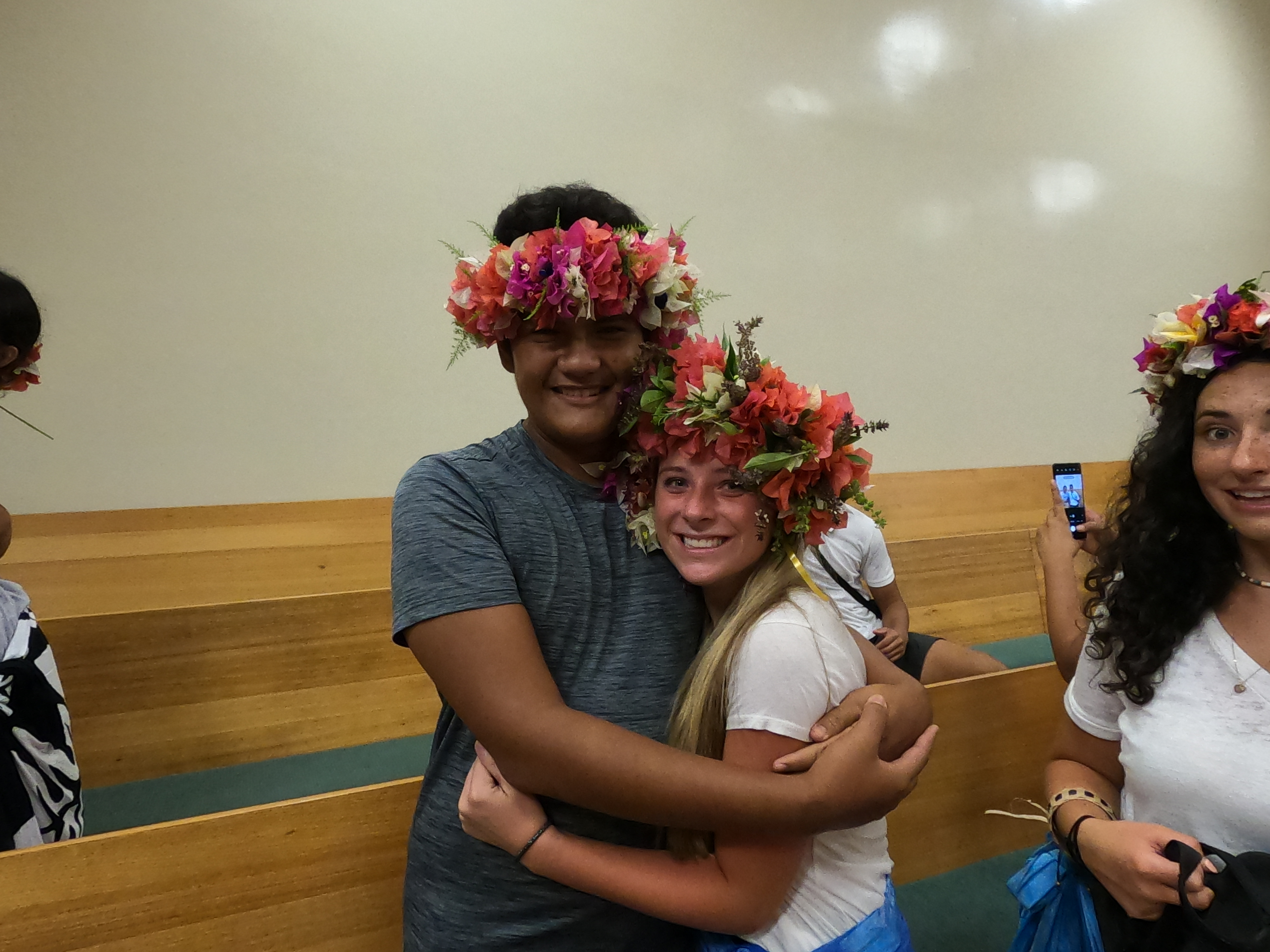 2022 Tahiti Taravao HXP - Day 15 (Epic Morning Devotional, Volunteering at Youth Center, Working at Community Garden on Mountain, Solis, Tiana Sees Her New House, Vaihiria Ward Activity: Coconut Milk, Learning Drums & Tahitian Dances, Making Flower Crowns