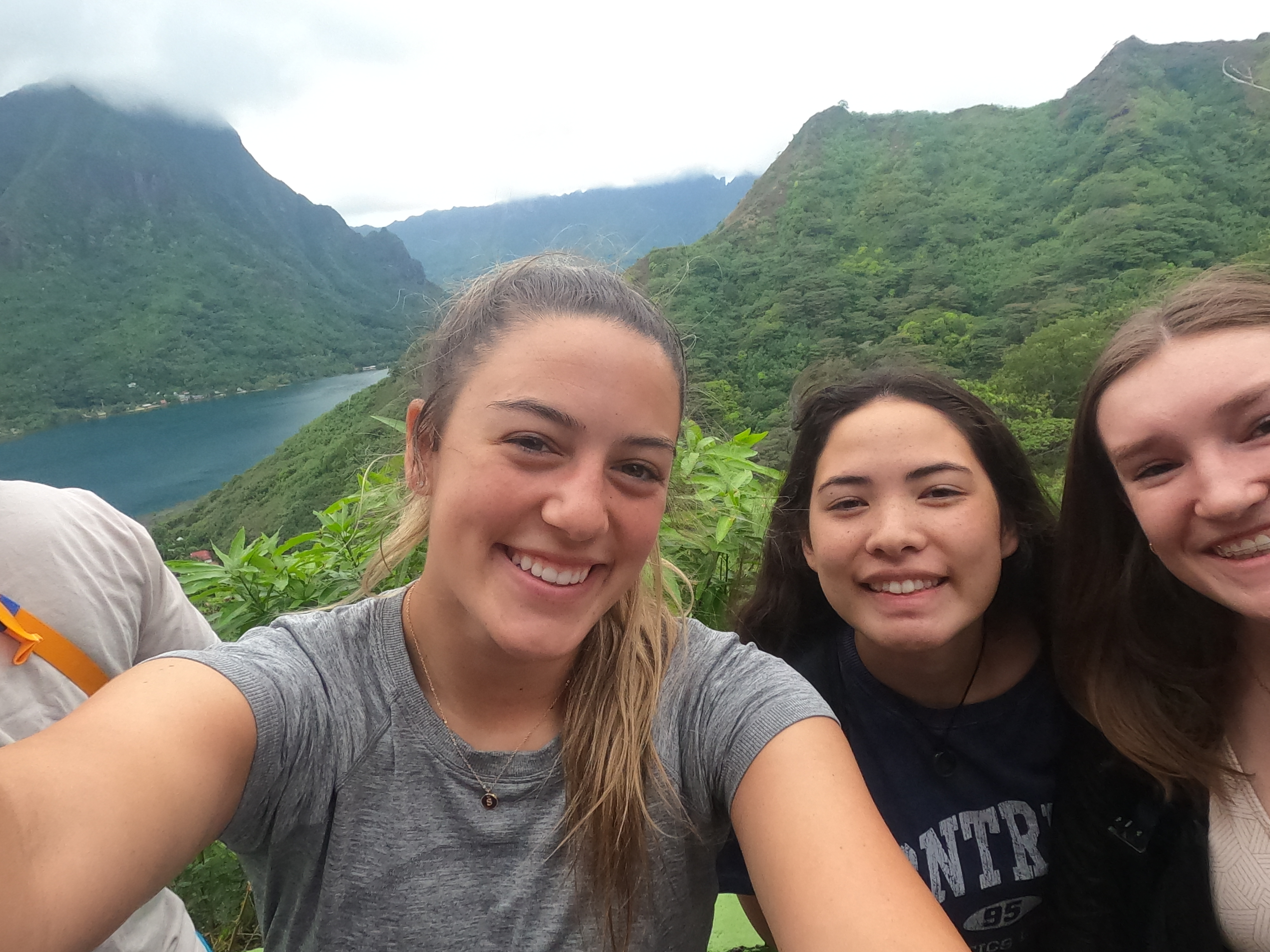 2022 Tahiti Taravao HXP - Day 3 (Devotional, Moorea Jeep Safari, Magic Mountain Overlook, Jam Tasting, Belvedere Lookout, Marae-o-Mahine, Touching Sacred Eels, Fresh Pineapple & Coconut, Making Headbands, Beach Games, Tahitian Dance & Fire Show)