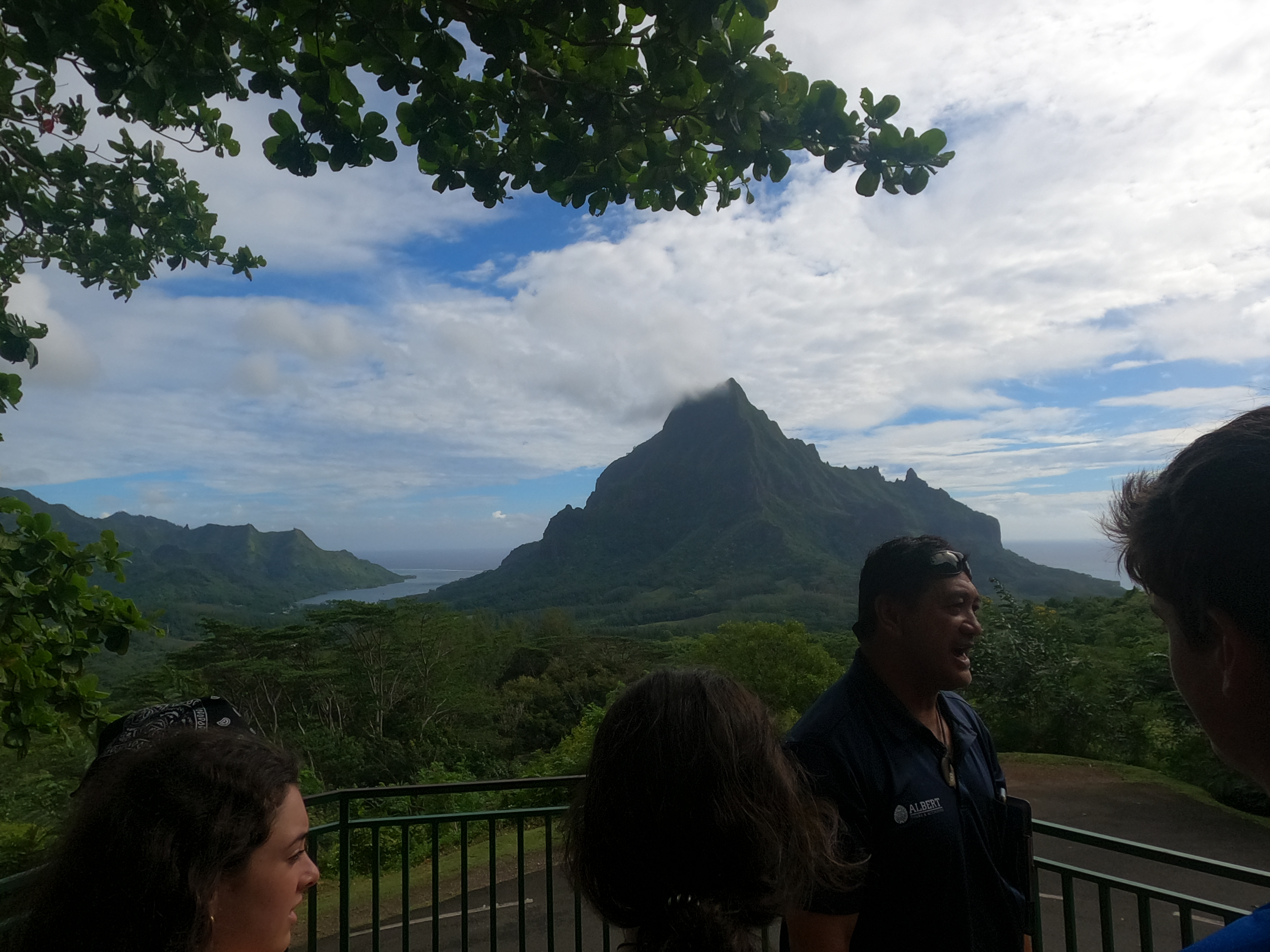 2022 Tahiti Taravao HXP - Day 3 (Devotional, Moorea Jeep Safari, Magic Mountain Overlook, Jam Tasting, Belvedere Lookout, Marae-o-Mahine, Touching Sacred Eels, Fresh Pineapple & Coconut, Making Headbands, Beach Games, Tahitian Dance & Fire Show)