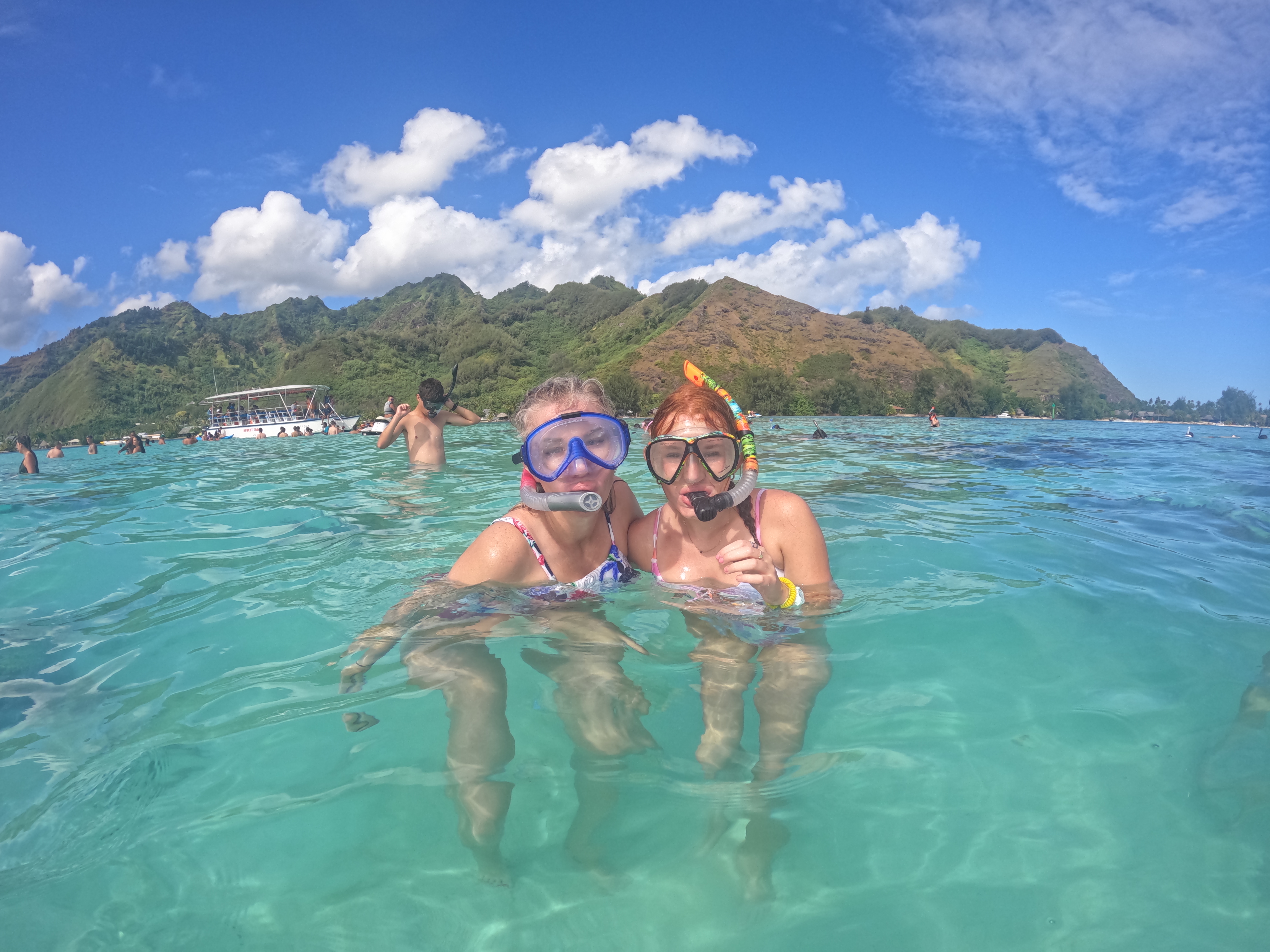 2022 Tahiti Taravao HXP - Day 4 (Kass's Birthday, Swimming with Sharks & Stingrays, Motu Fareone Island, Making Motu Fareone (E'ia Ota), Catching Crabs for 'Alca-Crab', Dance Party on Ferry to Tahiti, Catching Geckos)