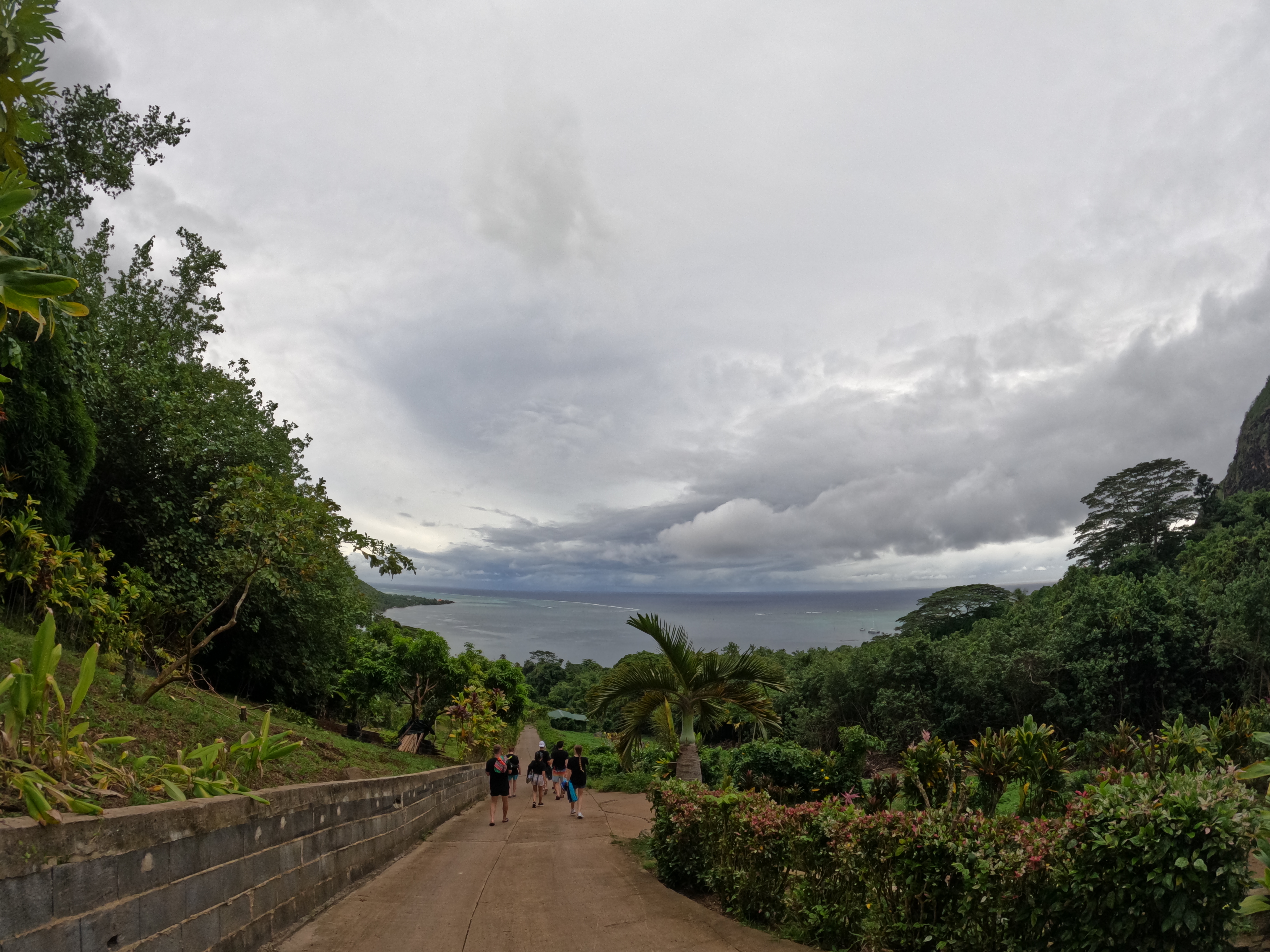 2022 Tahiti Taravao HXP - Day 2 (Arrival in Tahiti!, Narii & Escuela Teach us a Tahitian Dance, Ferry to Mo'orea / Moorea, Hiking, 18 in Small Truck, Va'a Canoes, Crepes)