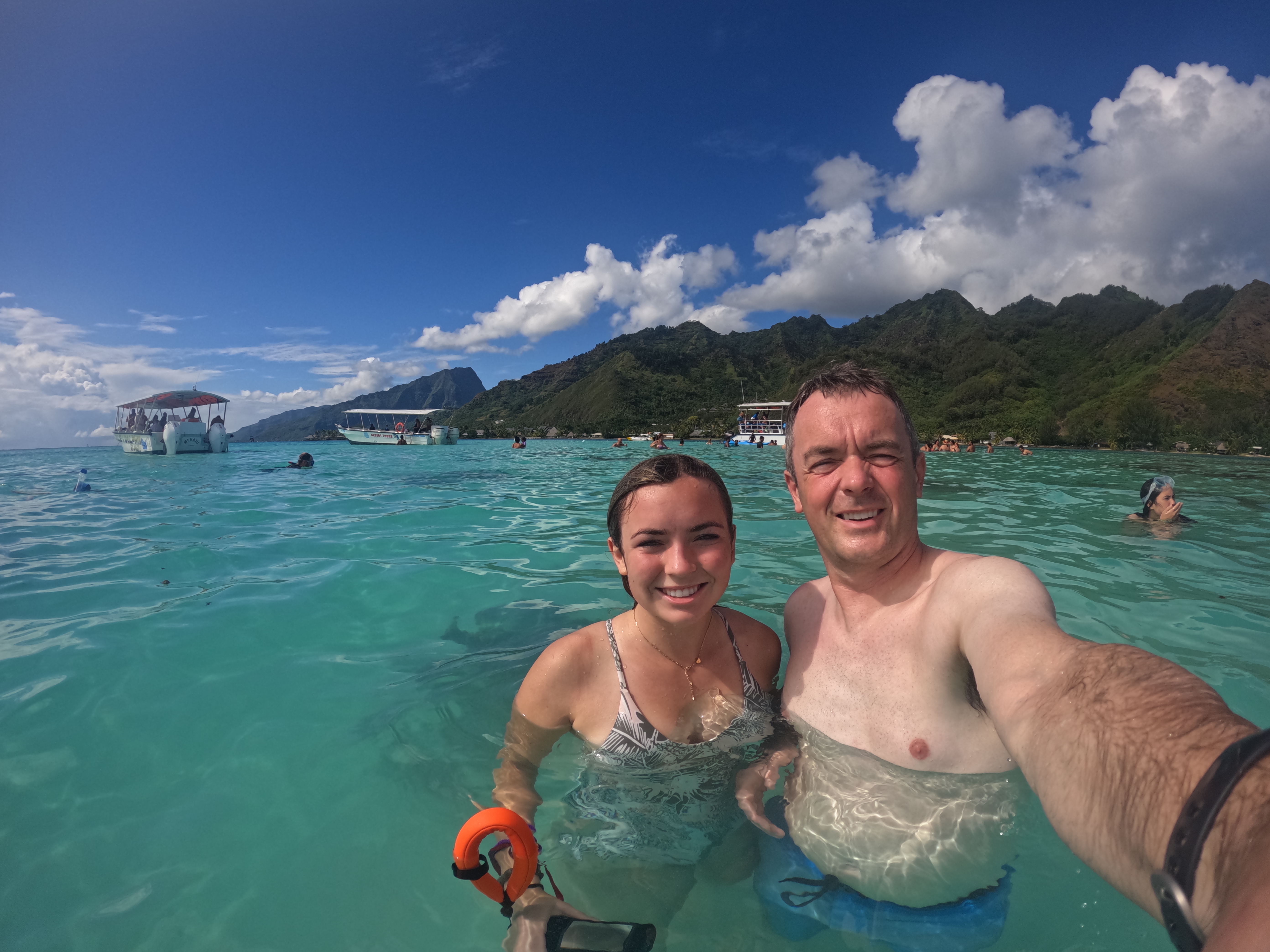 2022 Tahiti Taravao HXP - Day 4 (Kass's Birthday, Swimming with Sharks & Stingrays, Motu Fareone Island, Making Motu Fareone (E'ia Ota), Catching Crabs for 'Alca-Crab', Dance Party on Ferry to Tahiti, Catching Geckos)