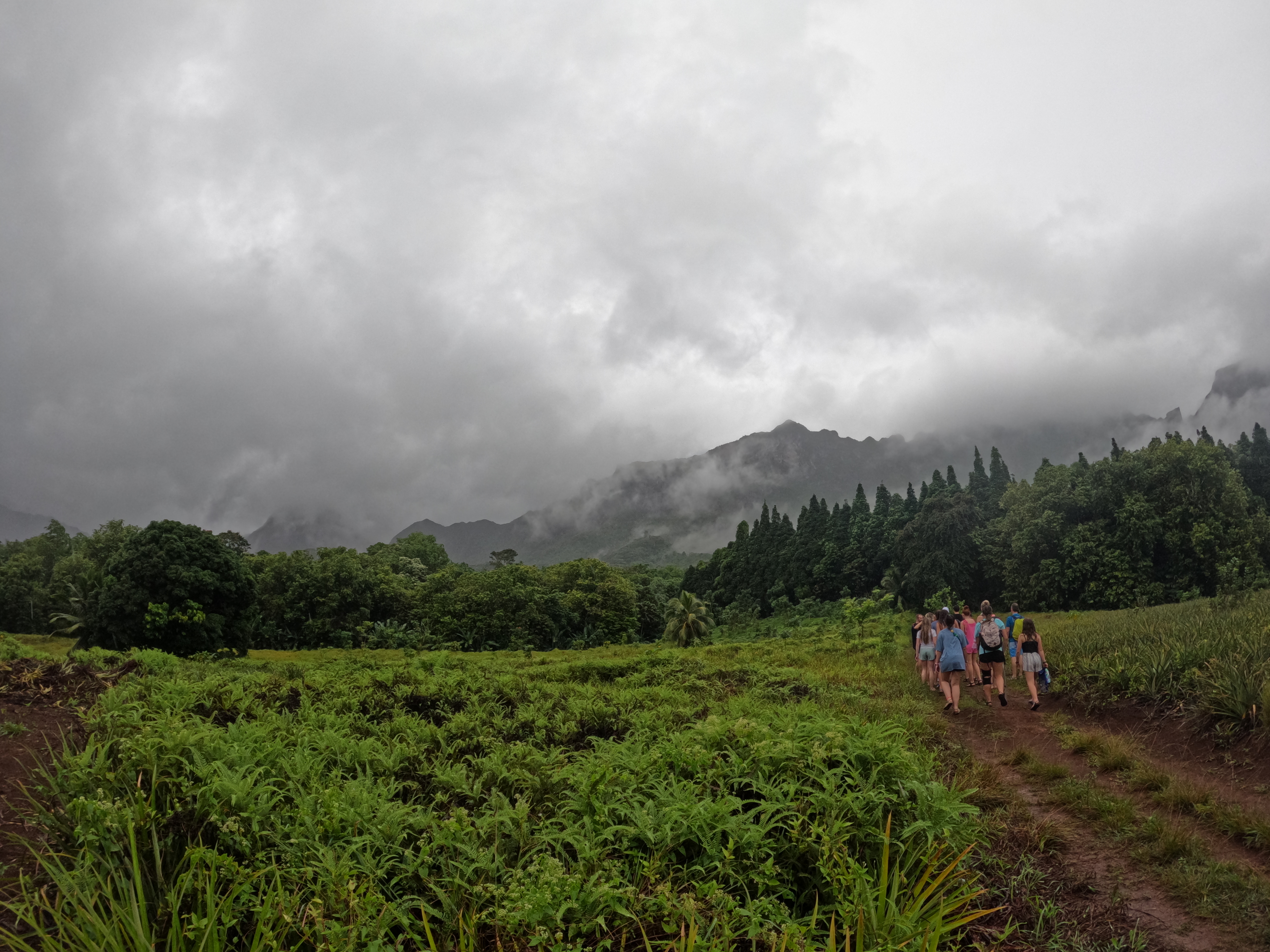 2022 Tahiti Taravao HXP - Day 2 (Arrival in Tahiti!, Narii & Escuela Teach us a Tahitian Dance, Ferry to Mo'orea / Moorea, Hiking, 18 in Small Truck, Va'a Canoes, Crepes)