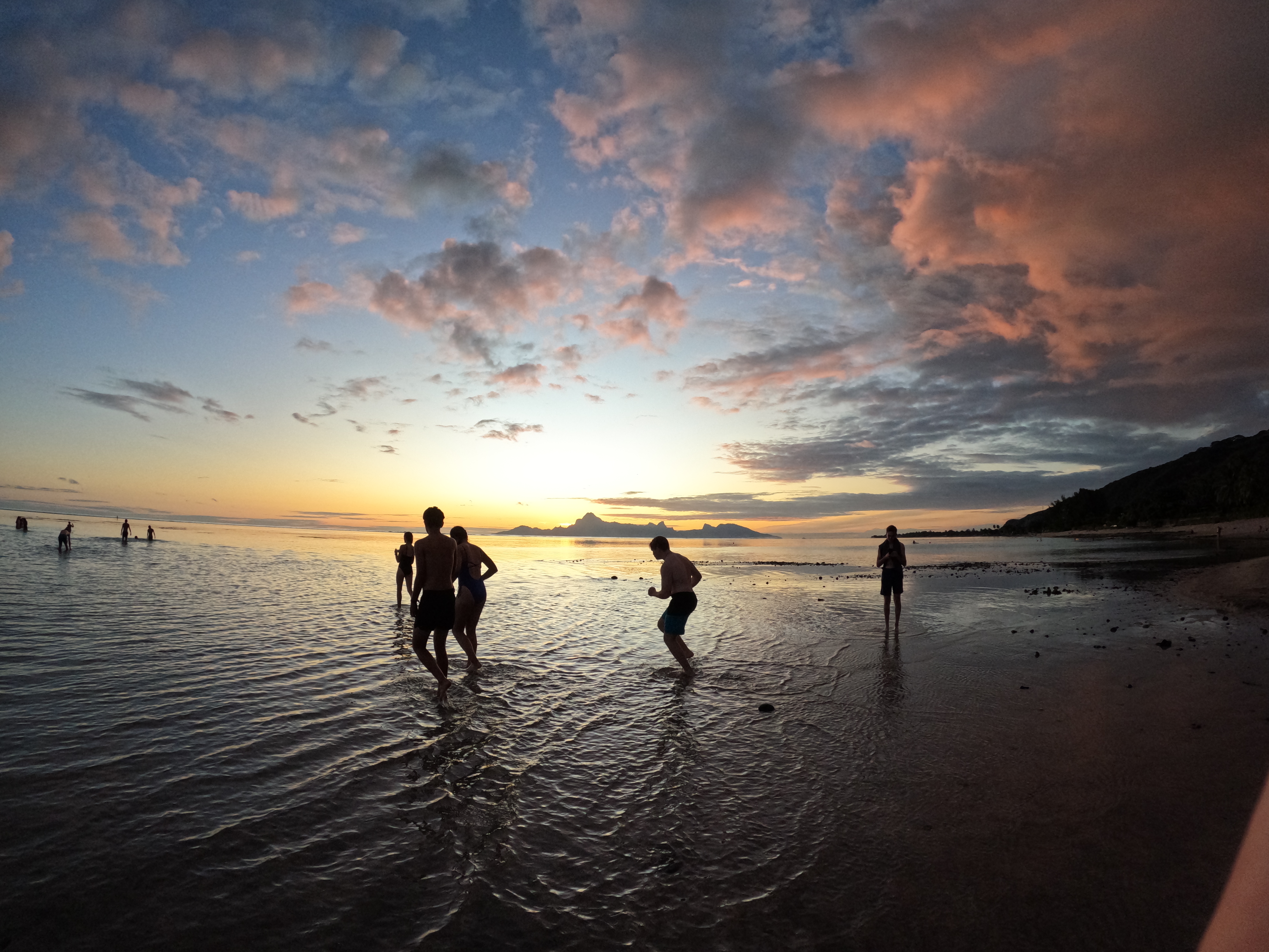 2022 Tahiti Taravao HXP - Day 9 (Pouring the Foundation, Playing with Poisonous Centipedes, Spray Painting Each Other, Digging a Bottomless Pit, Plage Vaiava (Vayava Beach), Another Epic Sunset, Learning a Tahitian Dance (Te Tiare Tahiti), Stingray)