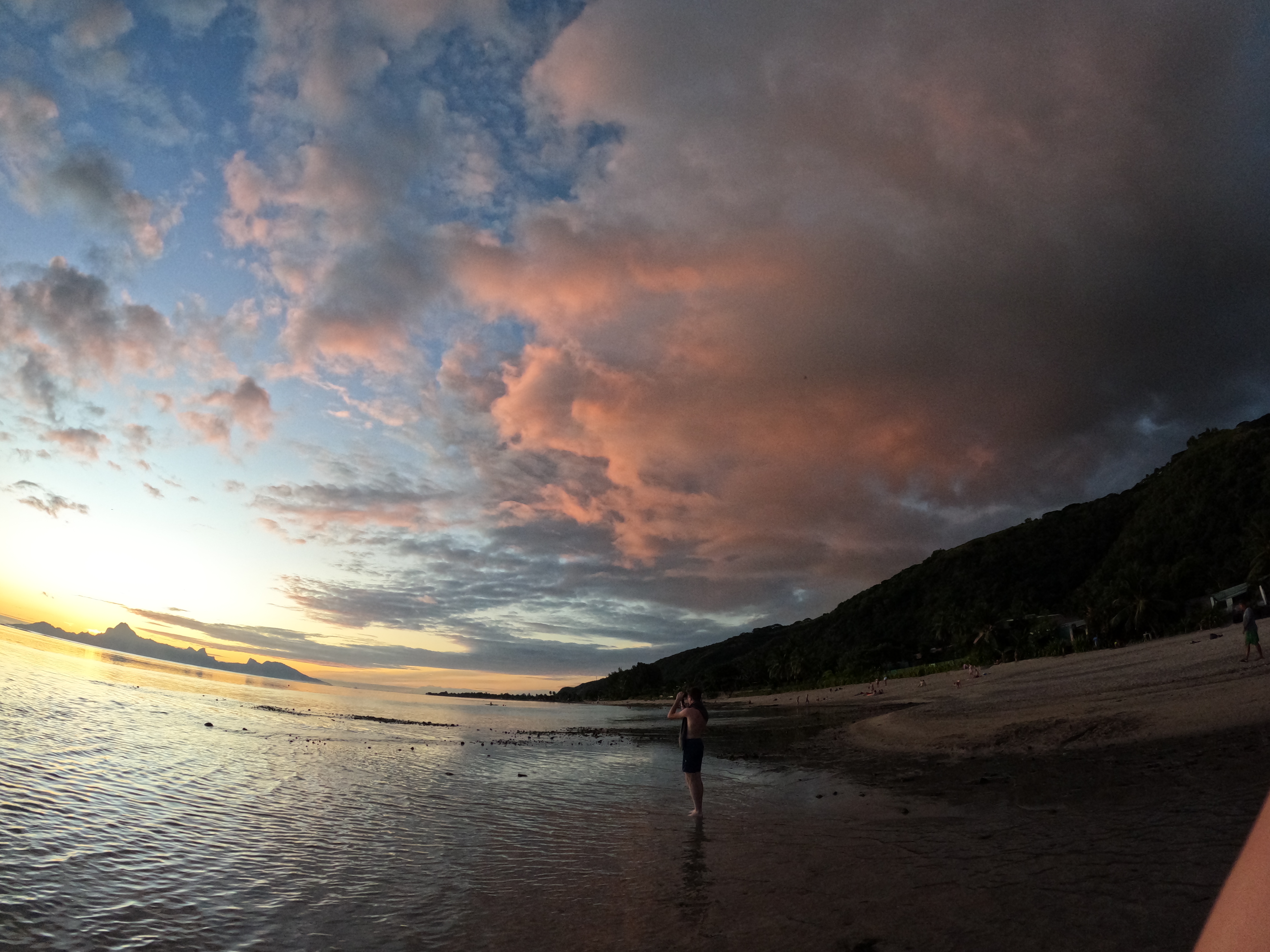 2022 Tahiti Taravao HXP - Day 9 (Pouring the Foundation, Playing with Poisonous Centipedes, Spray Painting Each Other, Digging a Bottomless Pit, Plage Vaiava (Vayava Beach), Another Epic Sunset, Learning a Tahitian Dance (Te Tiare Tahiti), Stingray)