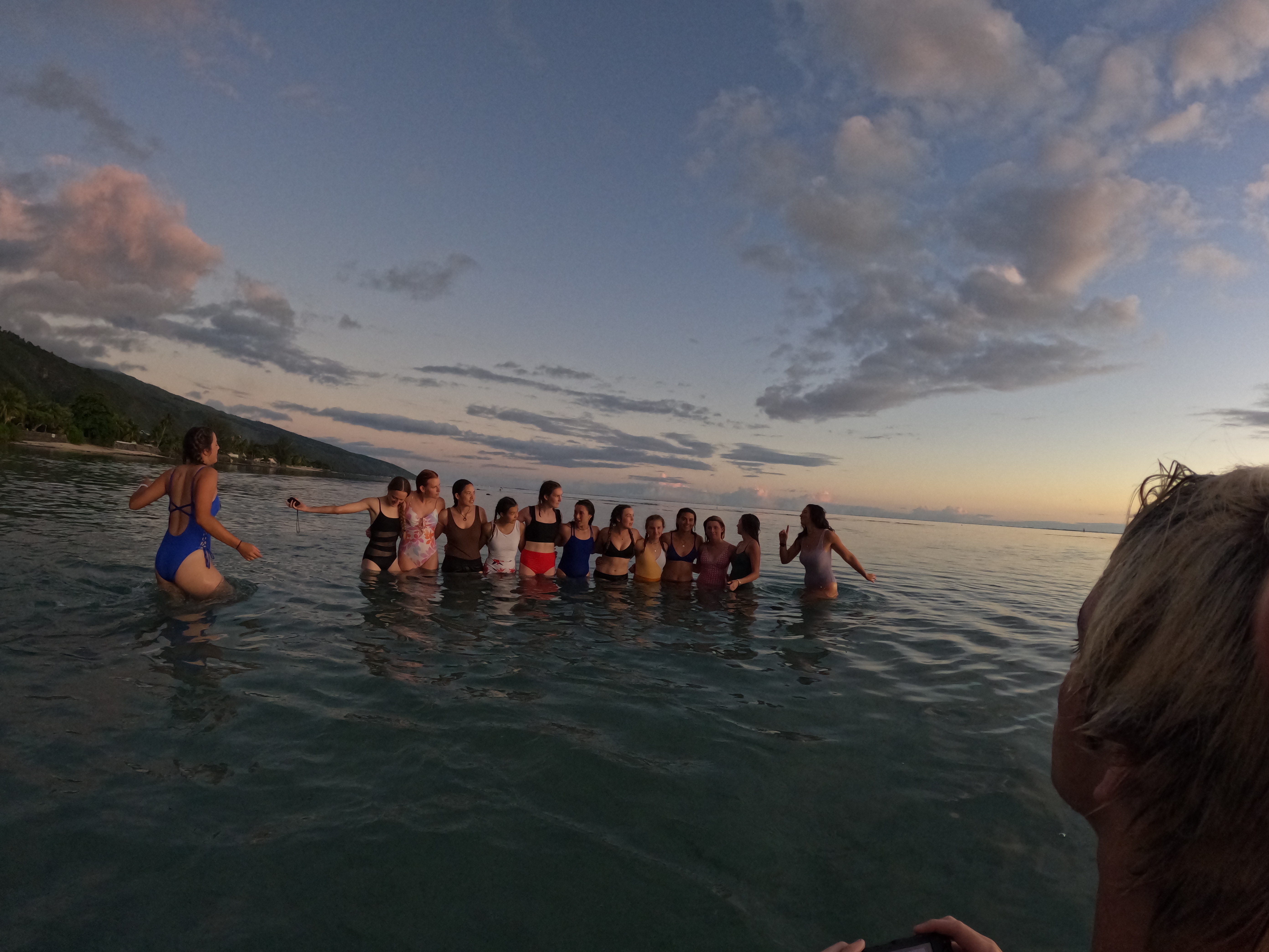 2022 Tahiti Taravao HXP - Day 9 (Pouring the Foundation, Playing with Poisonous Centipedes, Spray Painting Each Other, Digging a Bottomless Pit, Plage Vaiava (Vayava Beach), Another Epic Sunset, Learning a Tahitian Dance (Te Tiare Tahiti), Stingray)