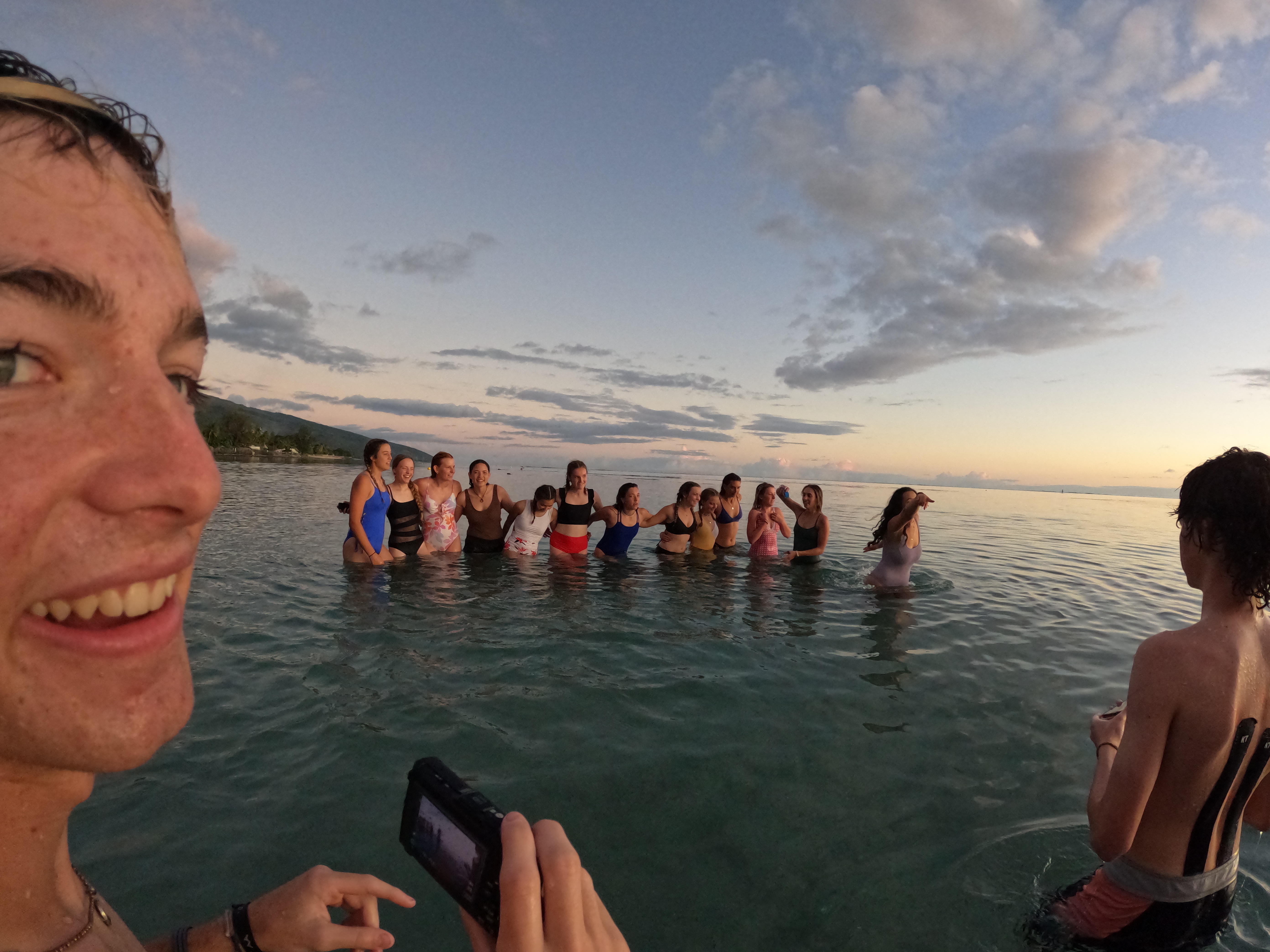 2022 Tahiti Taravao HXP - Day 9 (Pouring the Foundation, Playing with Poisonous Centipedes, Spray Painting Each Other, Digging a Bottomless Pit, Plage Vaiava (Vayava Beach), Another Epic Sunset, Learning a Tahitian Dance (Te Tiare Tahiti), Stingray)