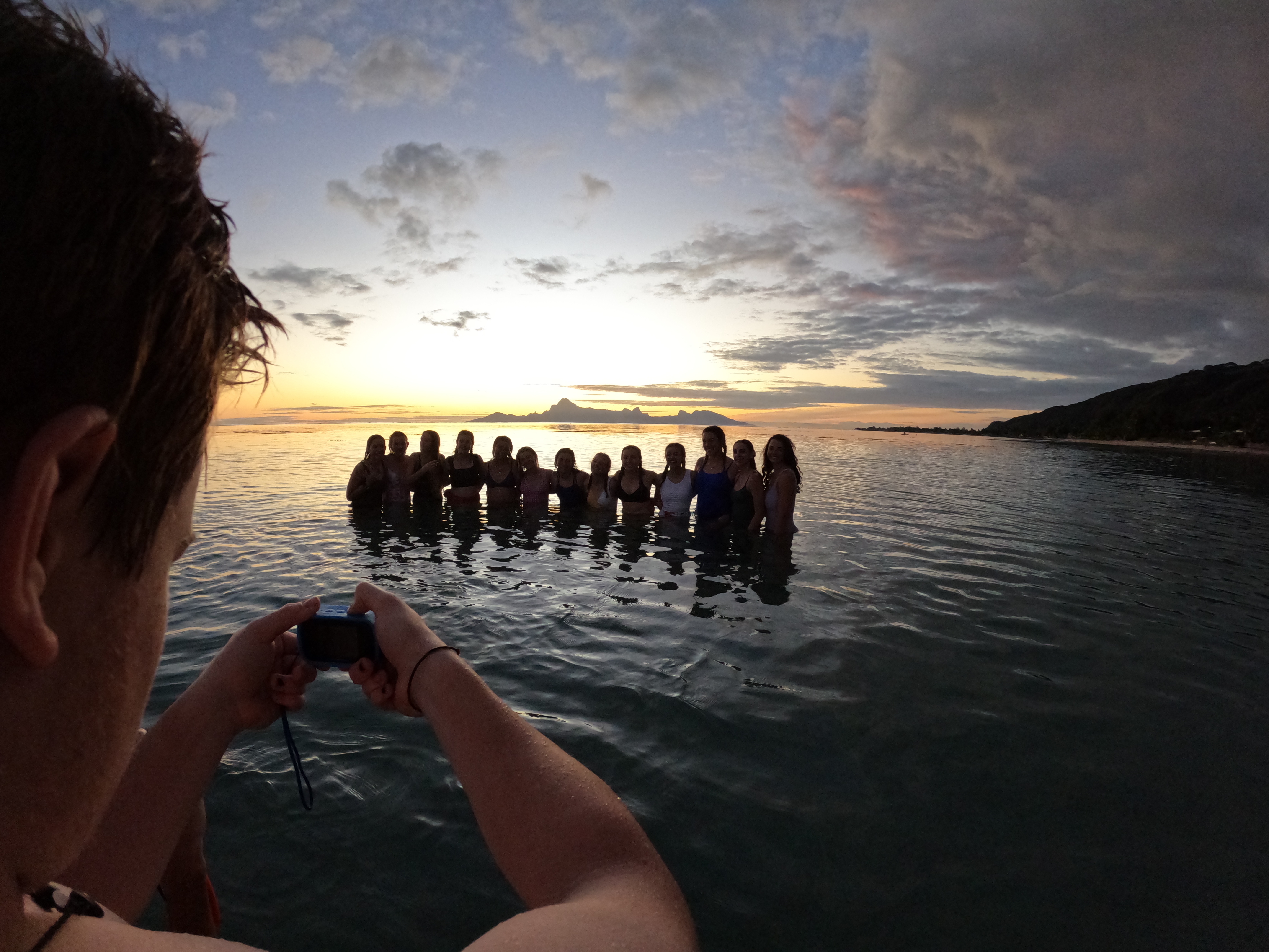 2022 Tahiti Taravao HXP - Day 9 (Pouring the Foundation, Playing with Poisonous Centipedes, Spray Painting Each Other, Digging a Bottomless Pit, Plage Vaiava (Vayava Beach), Another Epic Sunset, Learning a Tahitian Dance (Te Tiare Tahiti), Stingray)