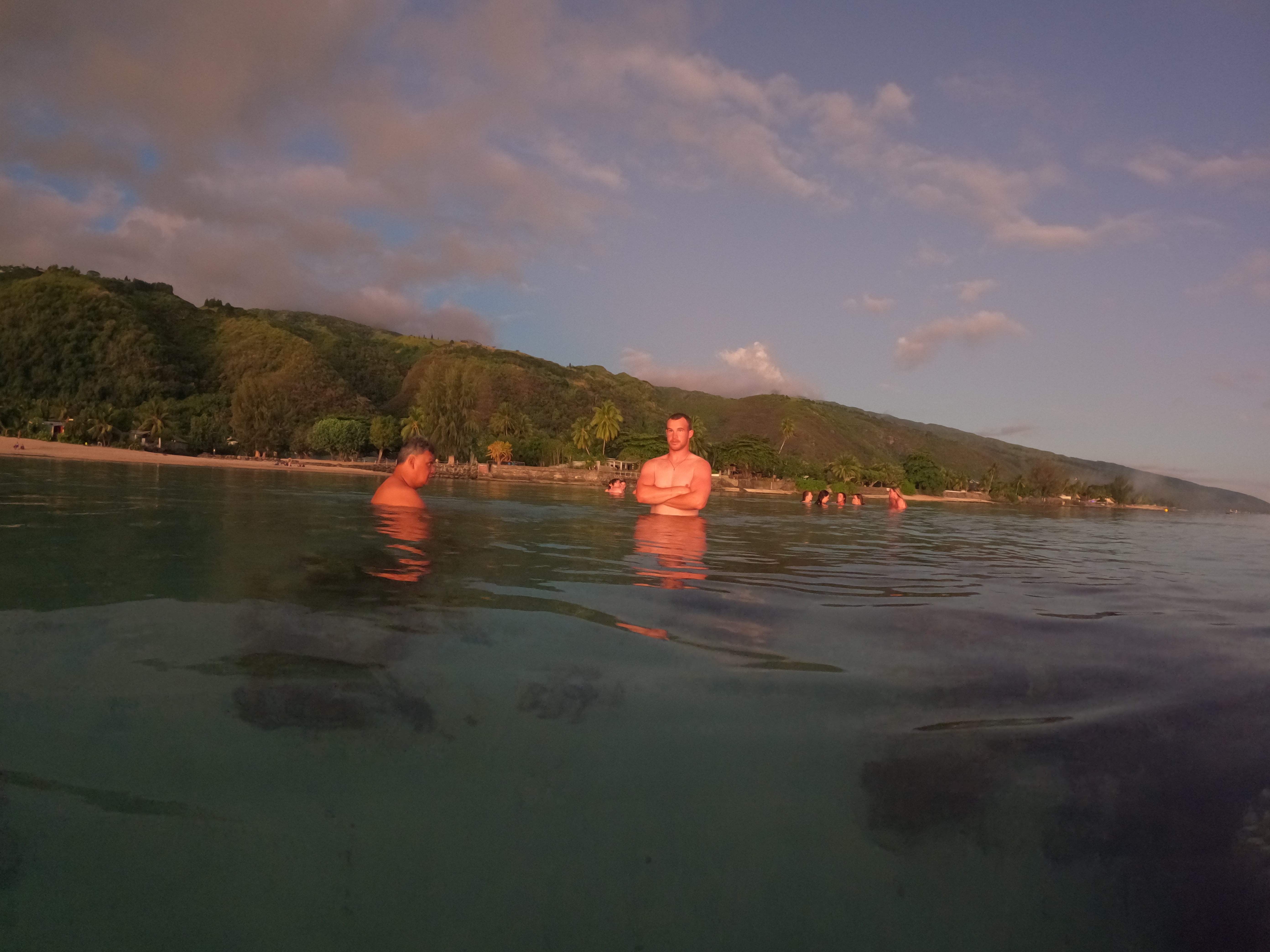 2022 Tahiti Taravao HXP - Day 9 (Pouring the Foundation, Playing with Poisonous Centipedes, Spray Painting Each Other, Digging a Bottomless Pit, Plage Vaiava (Vayava Beach), Another Epic Sunset, Learning a Tahitian Dance (Te Tiare Tahiti), Stingray)