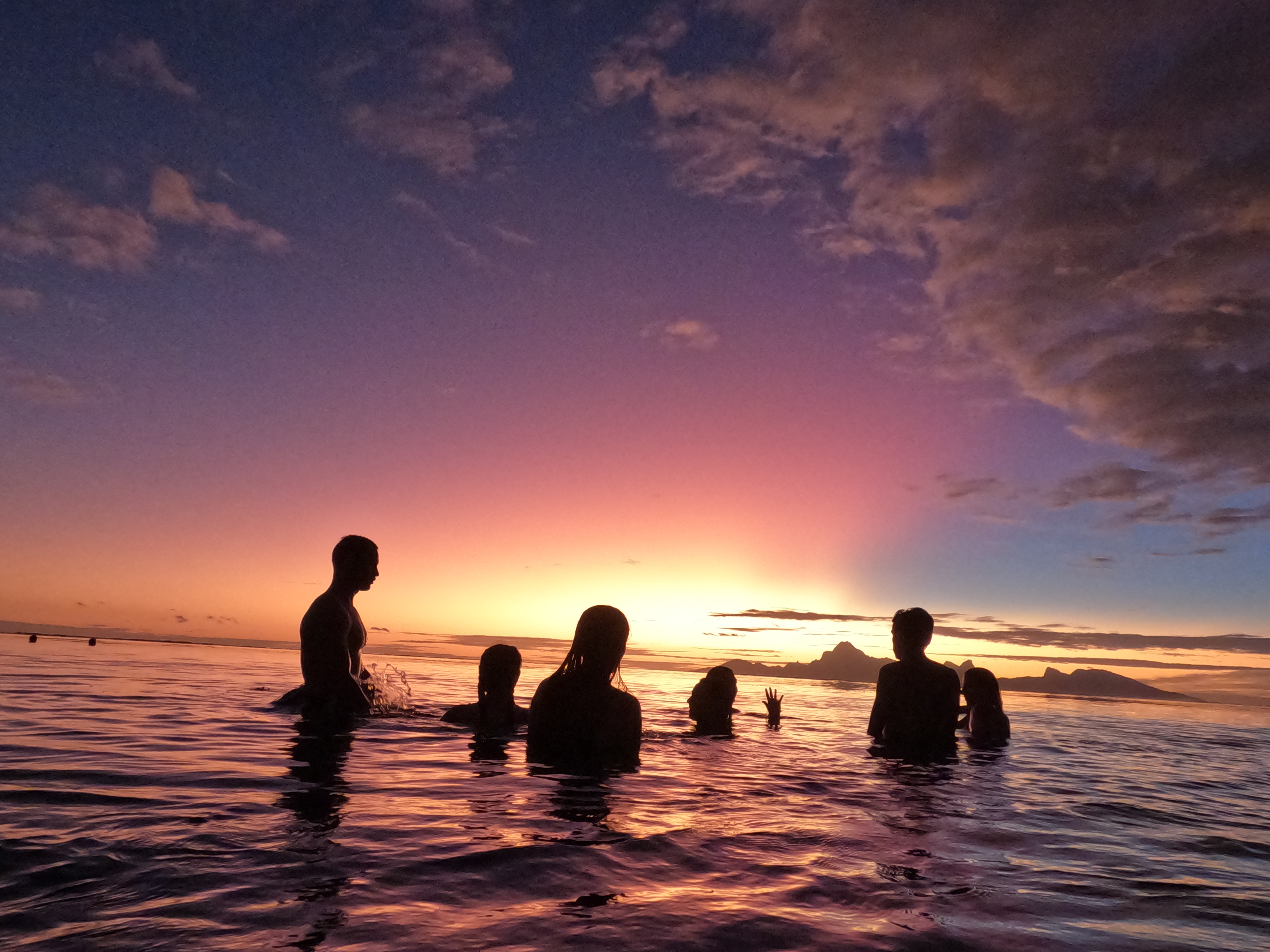 2022 Tahiti Taravao HXP - Day 9 (Pouring the Foundation, Playing with Poisonous Centipedes, Spray Painting Each Other, Digging a Bottomless Pit, Plage Vaiava (Vayava Beach), Another Epic Sunset, Learning a Tahitian Dance (Te Tiare Tahiti), Stingray)