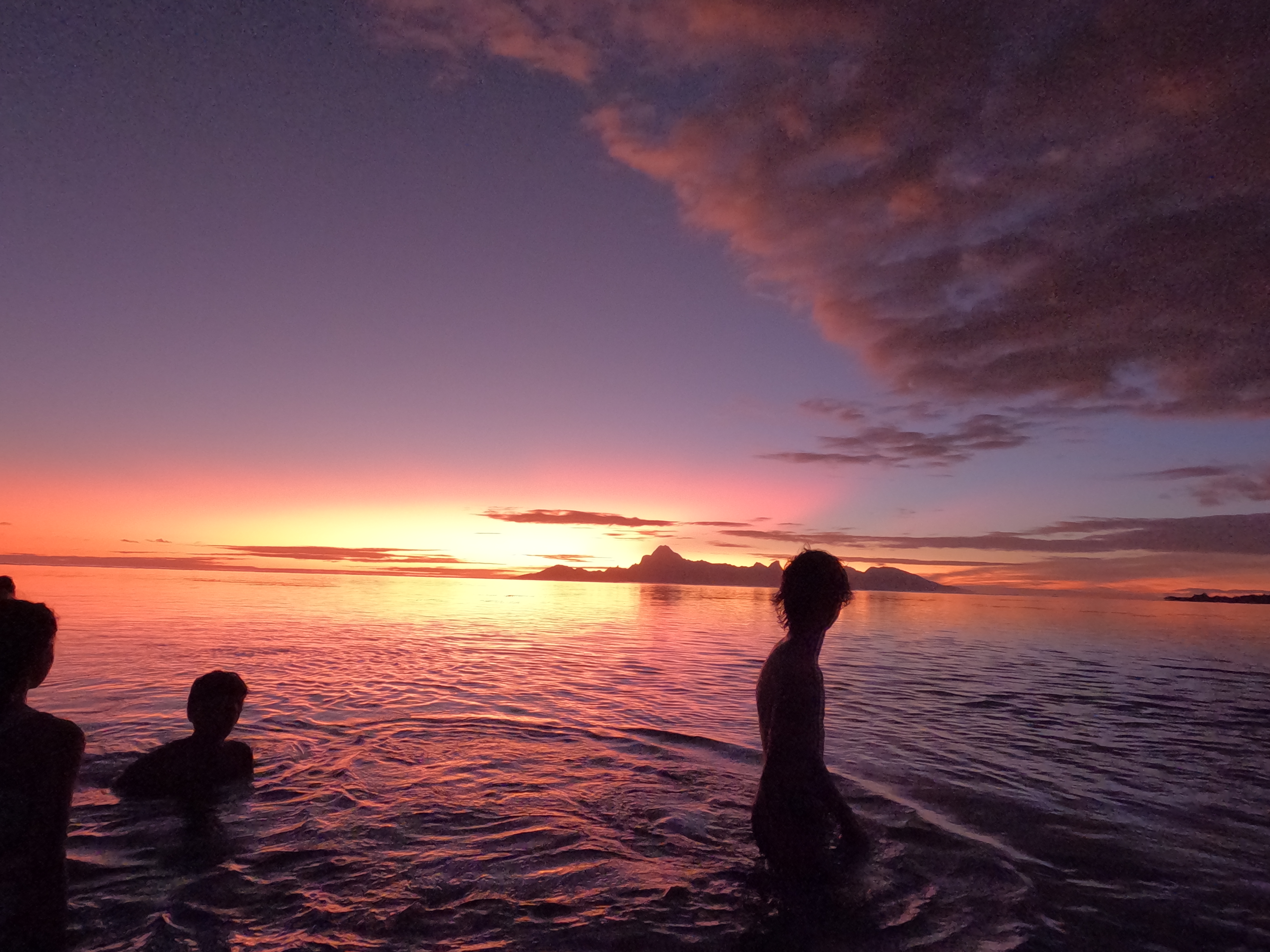 2022 Tahiti Taravao HXP - Day 9 (Pouring the Foundation, Playing with Poisonous Centipedes, Spray Painting Each Other, Digging a Bottomless Pit, Plage Vaiava (Vayava Beach), Another Epic Sunset, Learning a Tahitian Dance (Te Tiare Tahiti), Stingray)