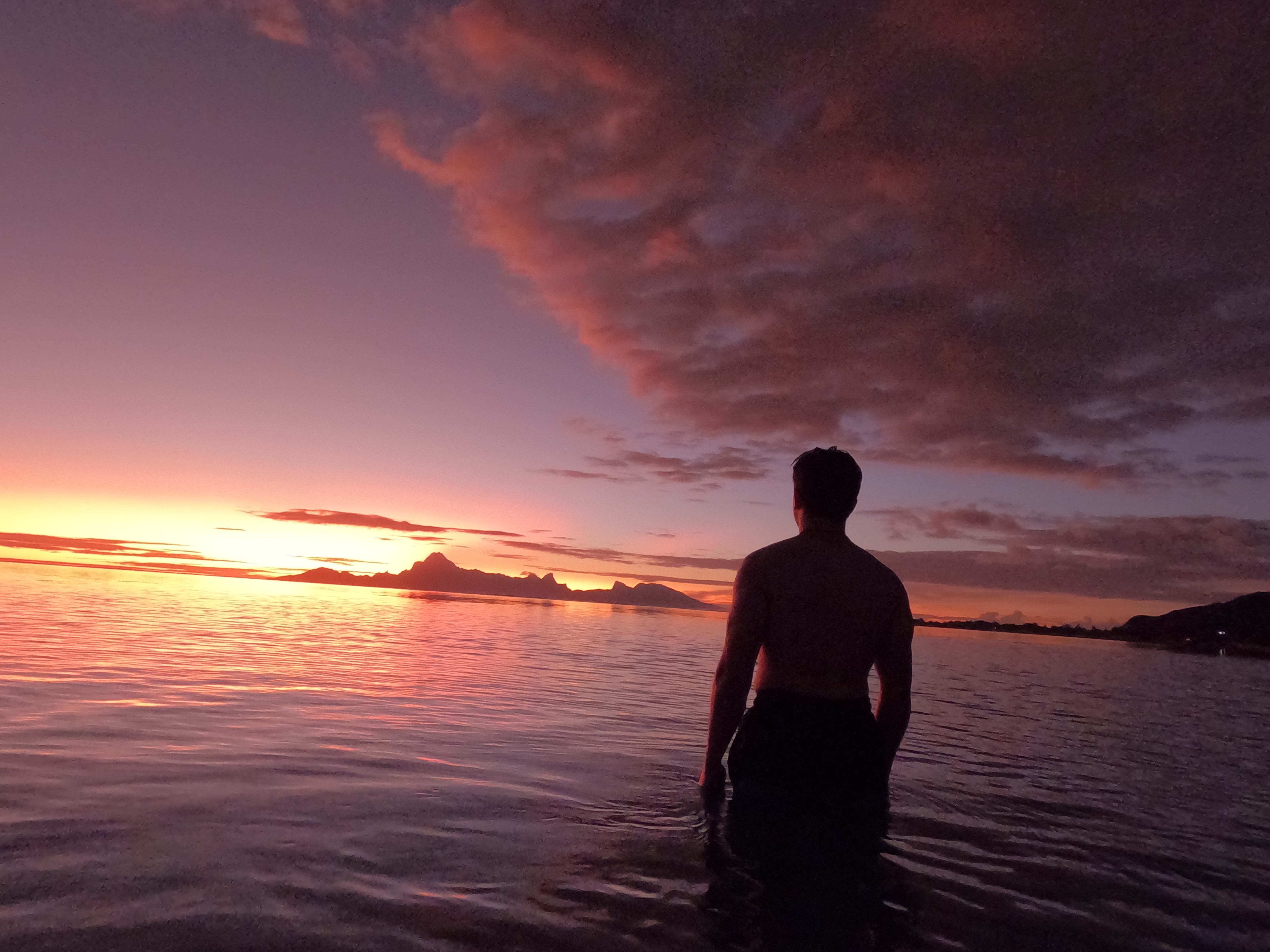 2022 Tahiti Taravao HXP - Day 9 (Pouring the Foundation, Playing with Poisonous Centipedes, Spray Painting Each Other, Digging a Bottomless Pit, Plage Vaiava (Vayava Beach), Another Epic Sunset, Learning a Tahitian Dance (Te Tiare Tahiti), Stingray)