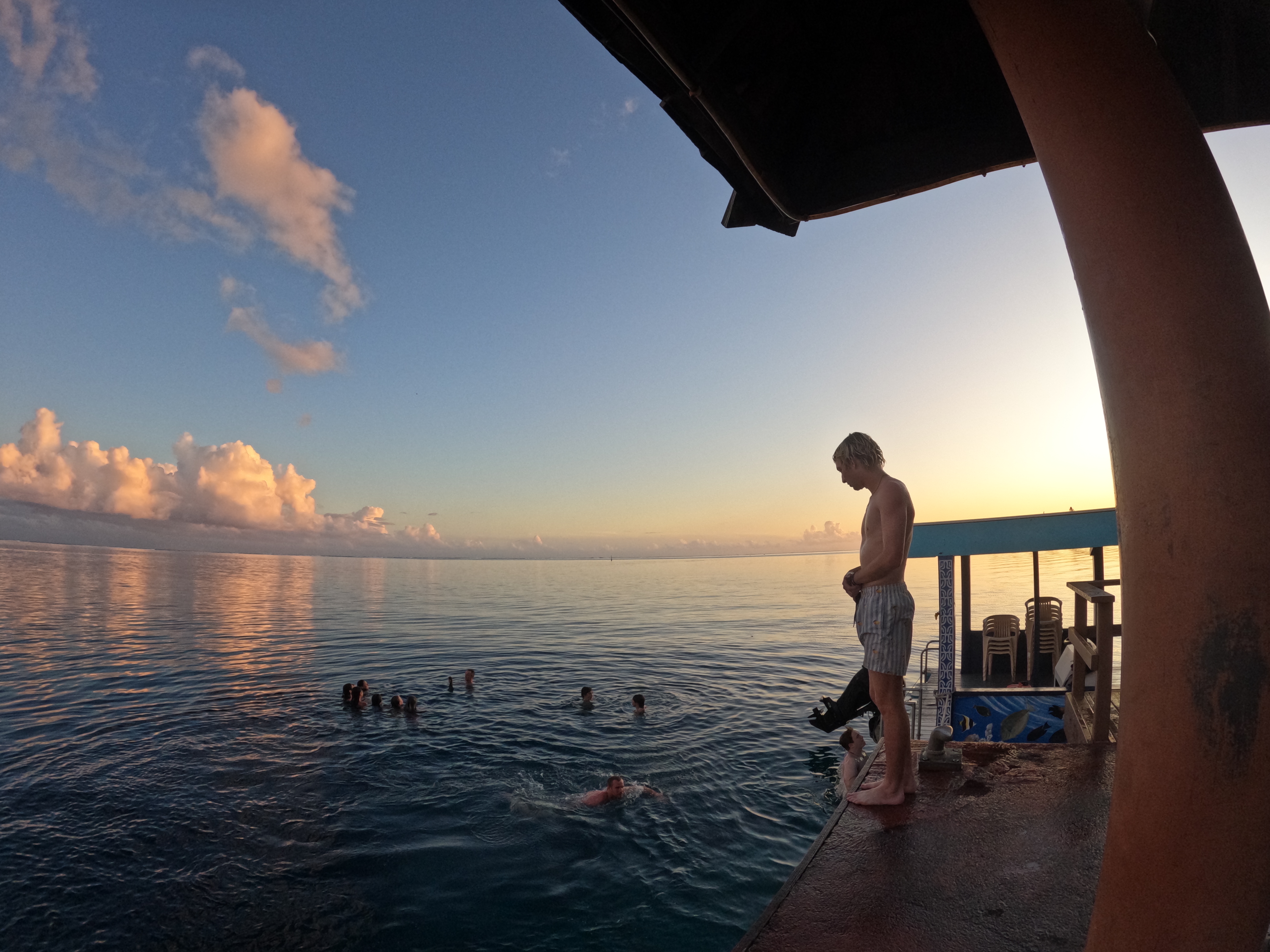 2022 Tahiti Taravao HXP - Day 6 (1st Day at the Work Site, Clearing the Land to Build a House for Tiana, Digging the Foundation & Footings, Purple Worms & Centipedes,Swimming in the Reef, Activity and Dinner with the Vaihiria Ward, Double Dragon)