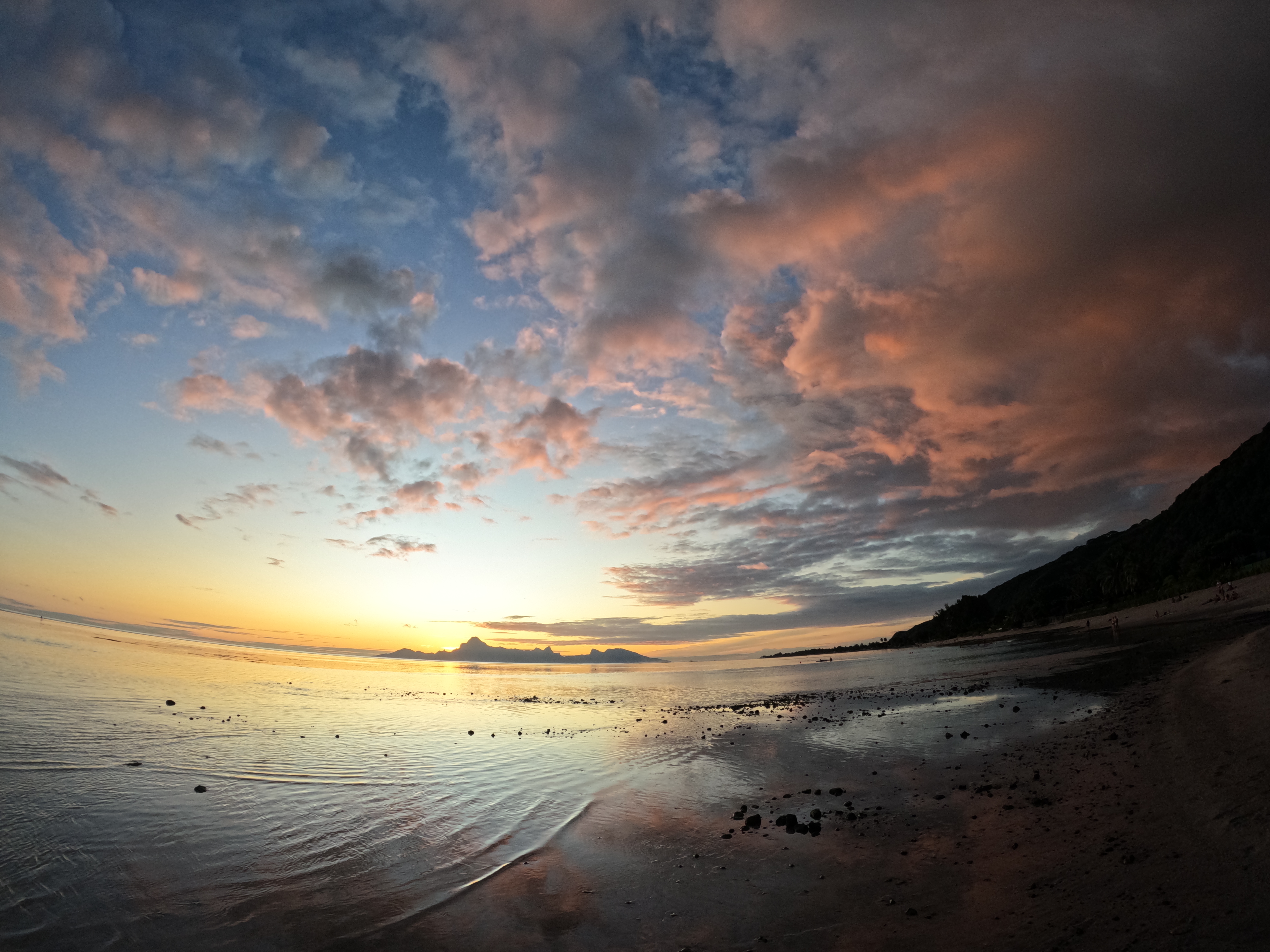 2022 Tahiti Taravao HXP - Day 9 (Pouring the Foundation, Playing with Poisonous Centipedes, Spray Painting Each Other, Digging a Bottomless Pit, Plage Vaiava (Vayava Beach), Another Epic Sunset, Learning a Tahitian Dance (Te Tiare Tahiti), Stingray)