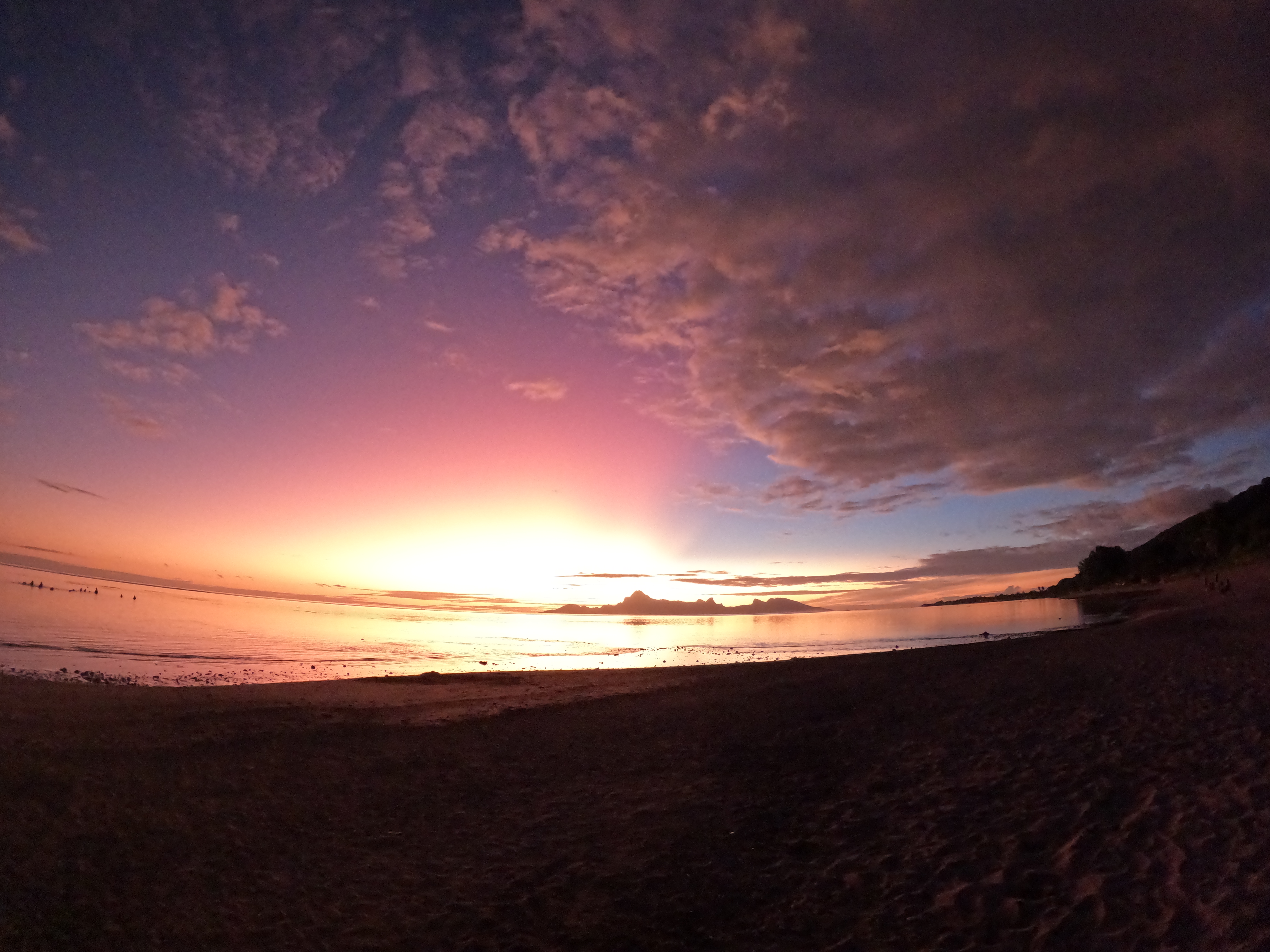 2022 Tahiti Taravao HXP - Day 9 (Pouring the Foundation, Playing with Poisonous Centipedes, Spray Painting Each Other, Digging a Bottomless Pit, Plage Vaiava (Vayava Beach), Another Epic Sunset, Learning a Tahitian Dance (Te Tiare Tahiti), Stingray)