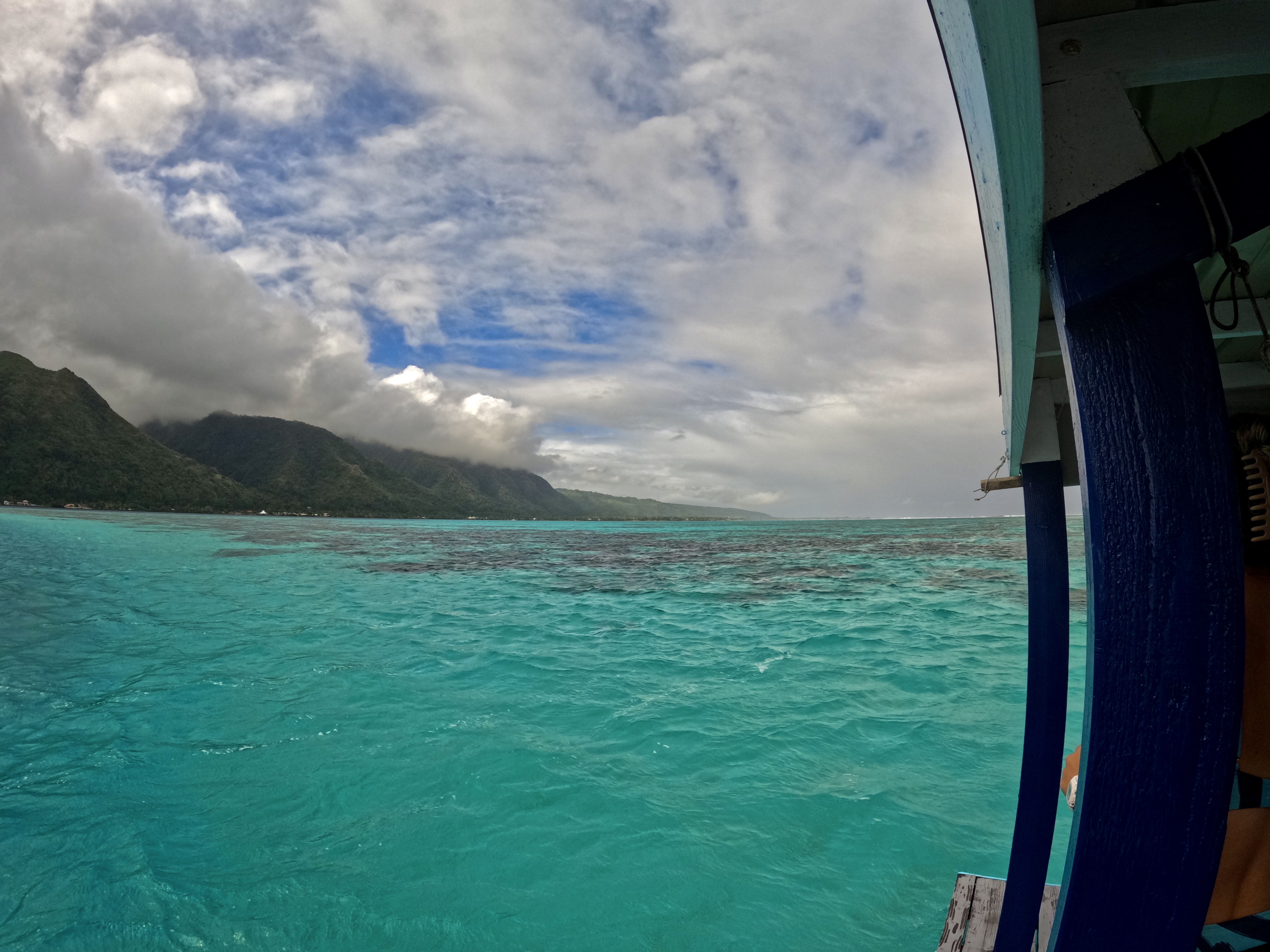 2022 Tahiti Taravao HXP - Day 11 (Surf Lessons on Black Sand Plage de Ahonu (Ahonu Beach), Losing Toenails, Beach Burger, Dance Party on Steve's Party Barge, Owner Steve, Snorkeling in Crystal Clear Warm Water in the Reef, Sports with Vaihiria Ward Youth)