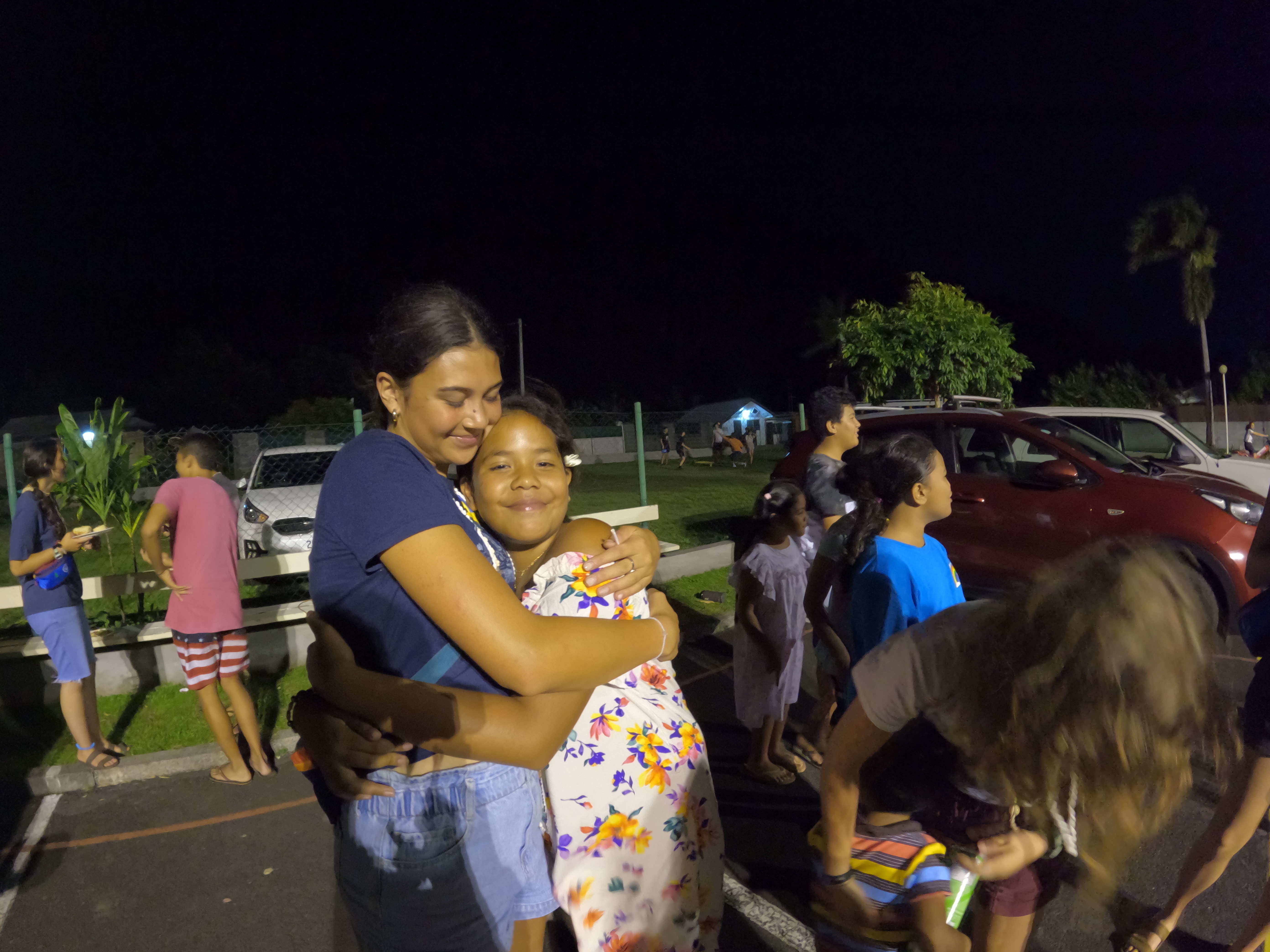 2022 Tahiti Taravao HXP - Day 13 (Work Site Day 6, National TV Station Shows Up to Film, Adding the Roof, Turtle Dies, Testimony Meeting with the Papara Ward & ❤ Bishop Taylor ❤, Shell Necklace Gifts, Tytan Teaching Spikeball (Spiceball!))