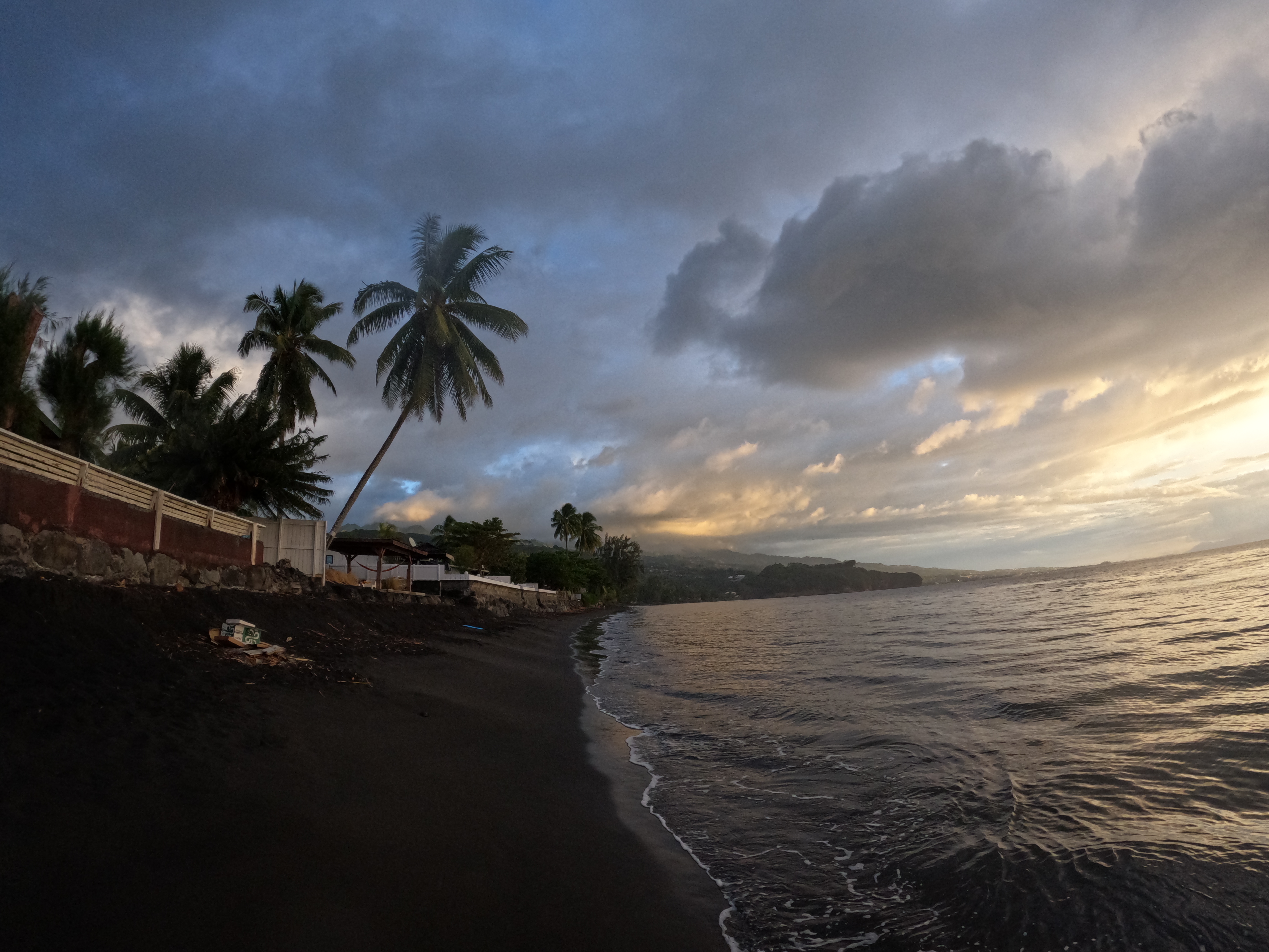 2022 Tahiti Taravao HXP - Day 16 (Baptisms at the Papeete Tahiti Temple, Bryan's Temple Story, Shopping @ the Papeete Market, Raisin Fanta, Pointe V�nus (Point Venus) Black Sand Beach & Lighthouse, Rainbows, Sandcastles, Downpour, Epic Sunset, All-Nighter