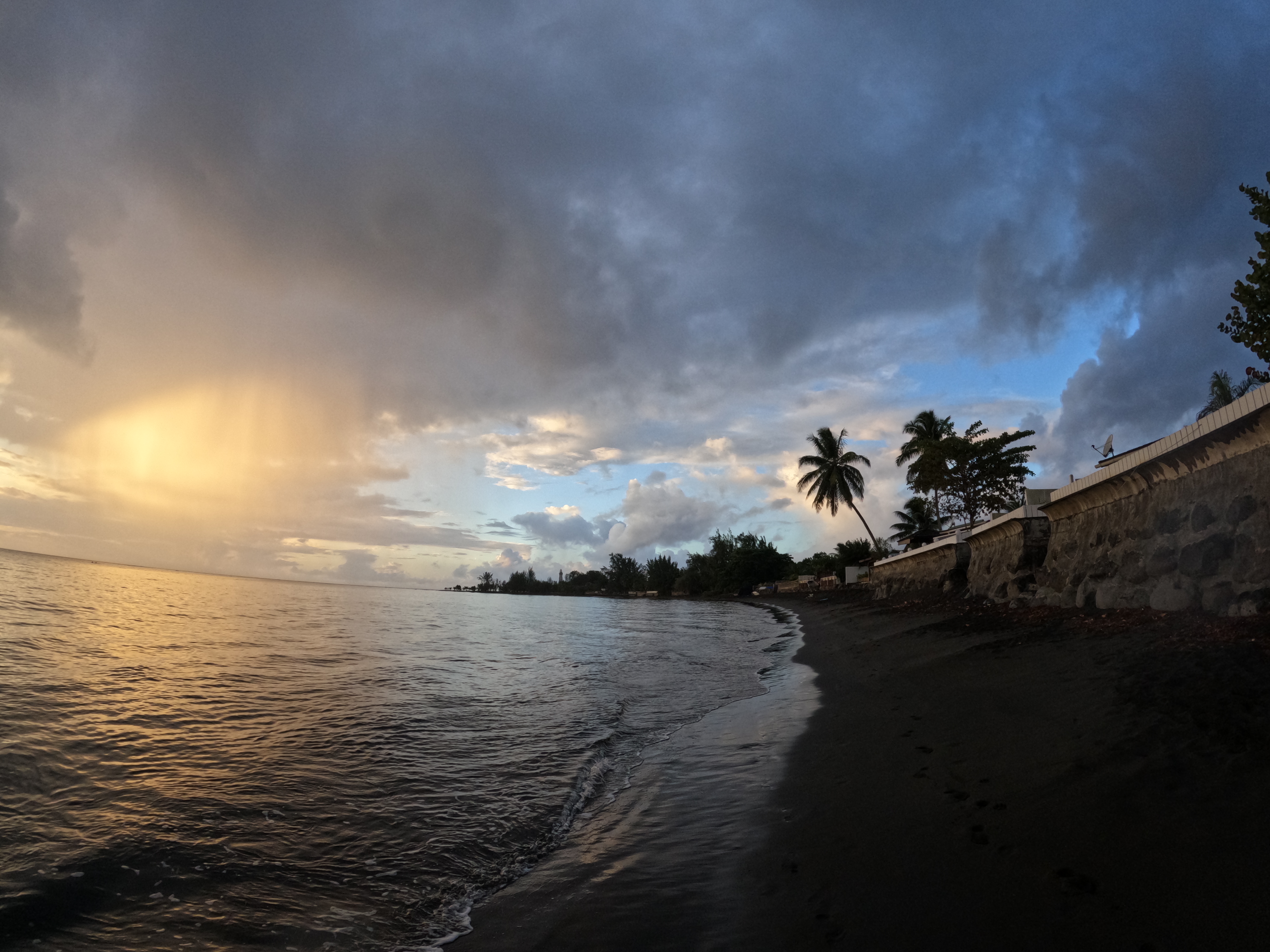 2022 Tahiti Taravao HXP - Day 16 (Baptisms at the Papeete Tahiti Temple, Bryan's Temple Story, Shopping @ the Papeete Market, Raisin Fanta, Pointe Vnus (Point Venus) Black Sand Beach & Lighthouse, Rainbows, Sandcastles, Downpour, Epic Sunset, All-Nighter