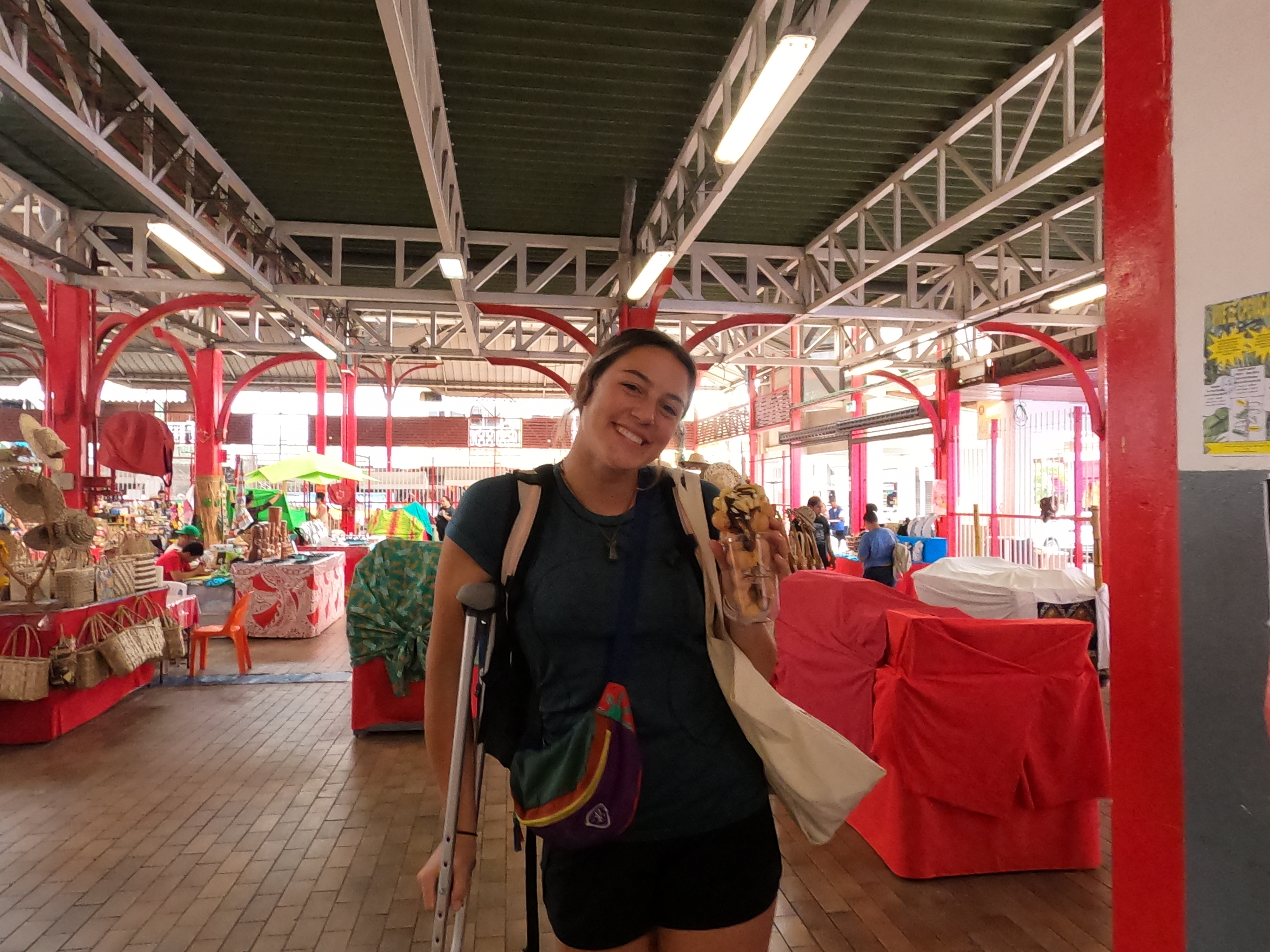 2022 Tahiti Taravao HXP - Day 16 (Baptisms at the Papeete Tahiti Temple, Bryan's Temple Story, Shopping @ the Papeete Market, Raisin Fanta, Pointe V�nus (Point Venus) Black Sand Beach & Lighthouse, Rainbows, Sandcastles, Downpour, Epic Sunset, All-Nighter