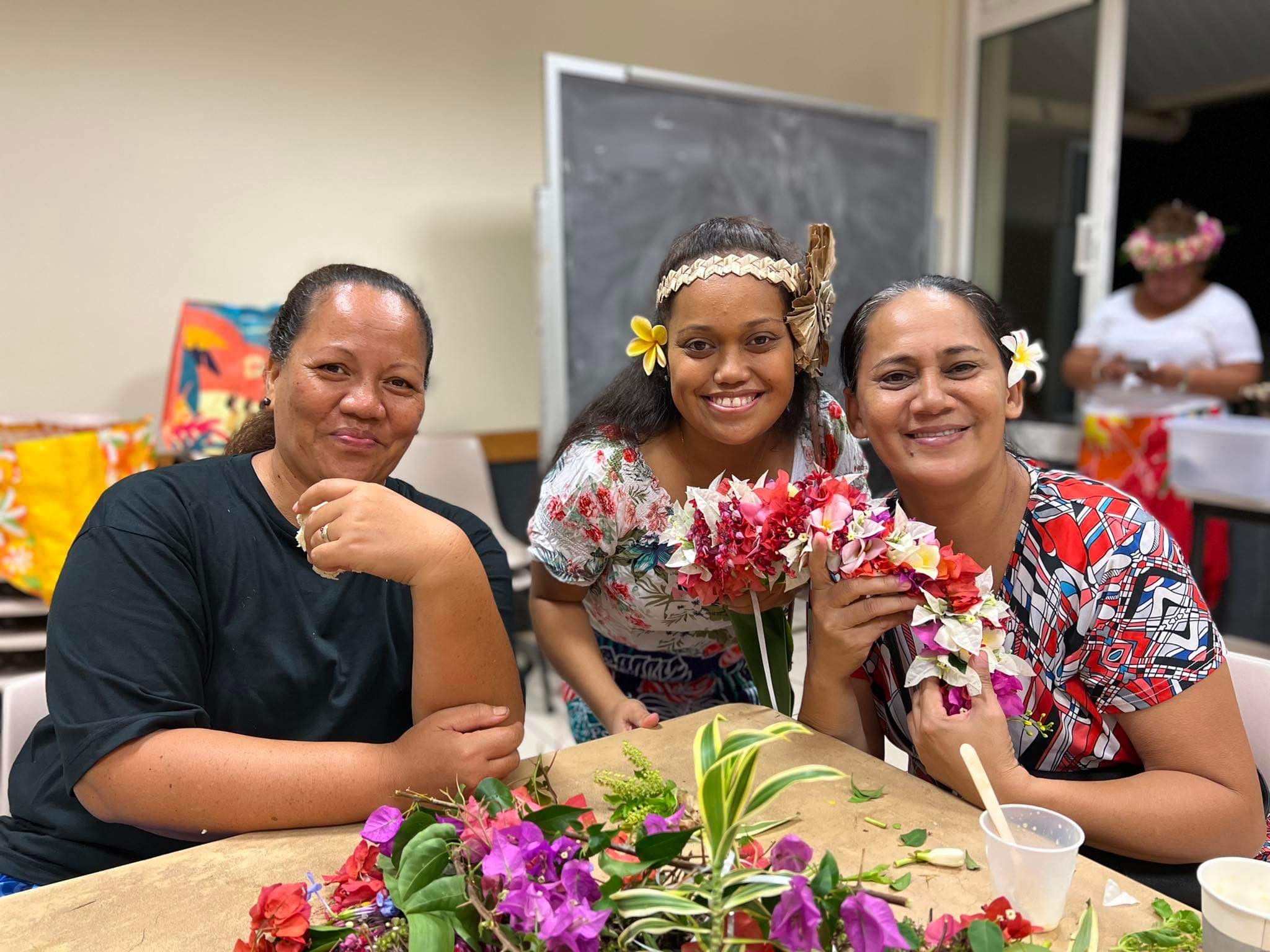 2022 Tahiti Taravao HXP - Day 15 (Epic Morning Devotional, Volunteering at Youth Center, Working at Community Garden on Mountain, Solis, Tiana Sees Her New House, Vaihiria Ward Activity: Coconut Milk, Learning Drums & Tahitian Dances, Making Flower Crowns