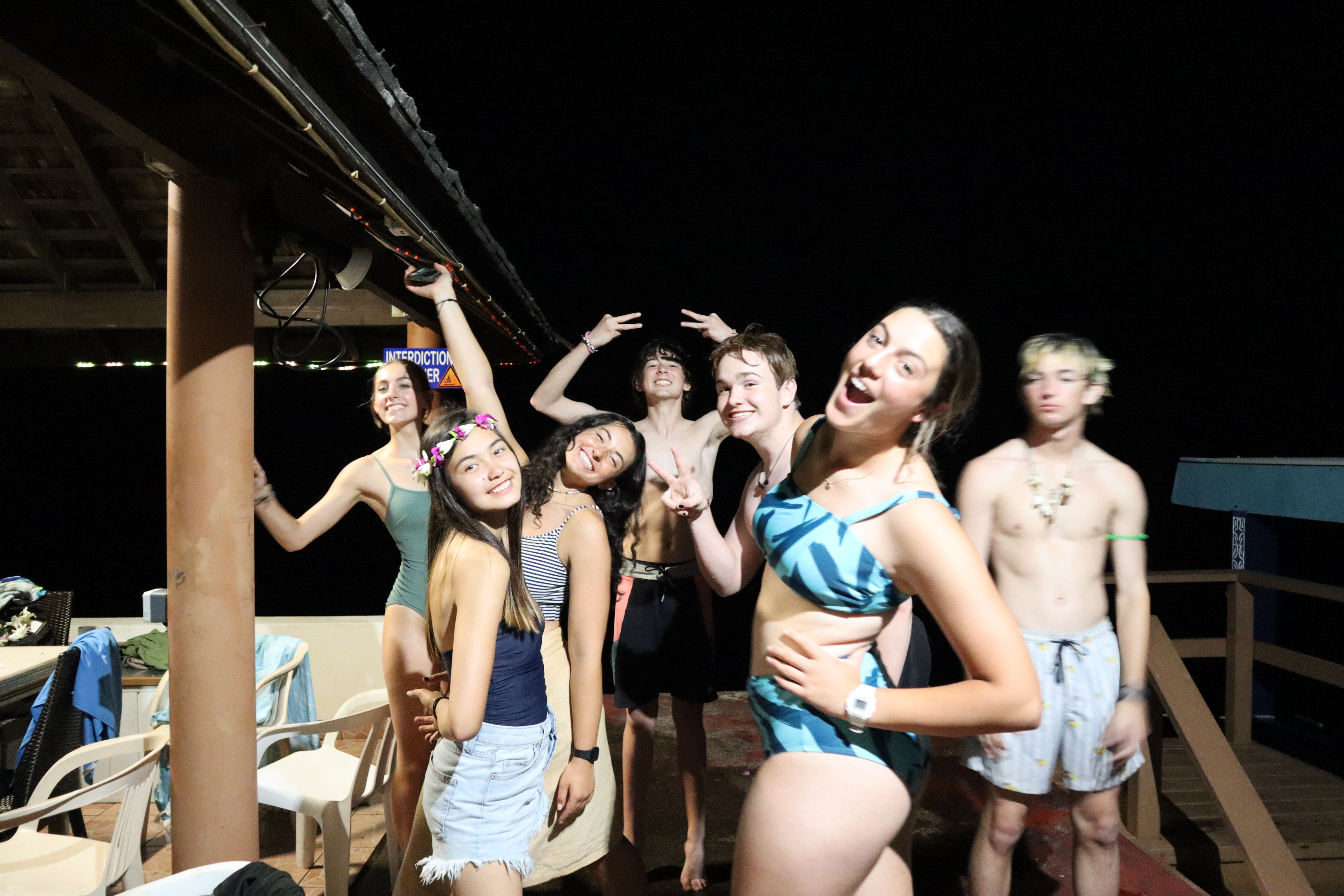 2022 Tahiti Taravao HXP - Day 7 (Tahitian Treats: Tim Tam, Happy Hippos, Hello Panda, Twix Top, Choco Prince, Building Walls & Mixing Cement By Hand, Chef Billy's Ketchup Egg Sandwiches, Making Flower Heis on the Beach, Swimming in the Reef)