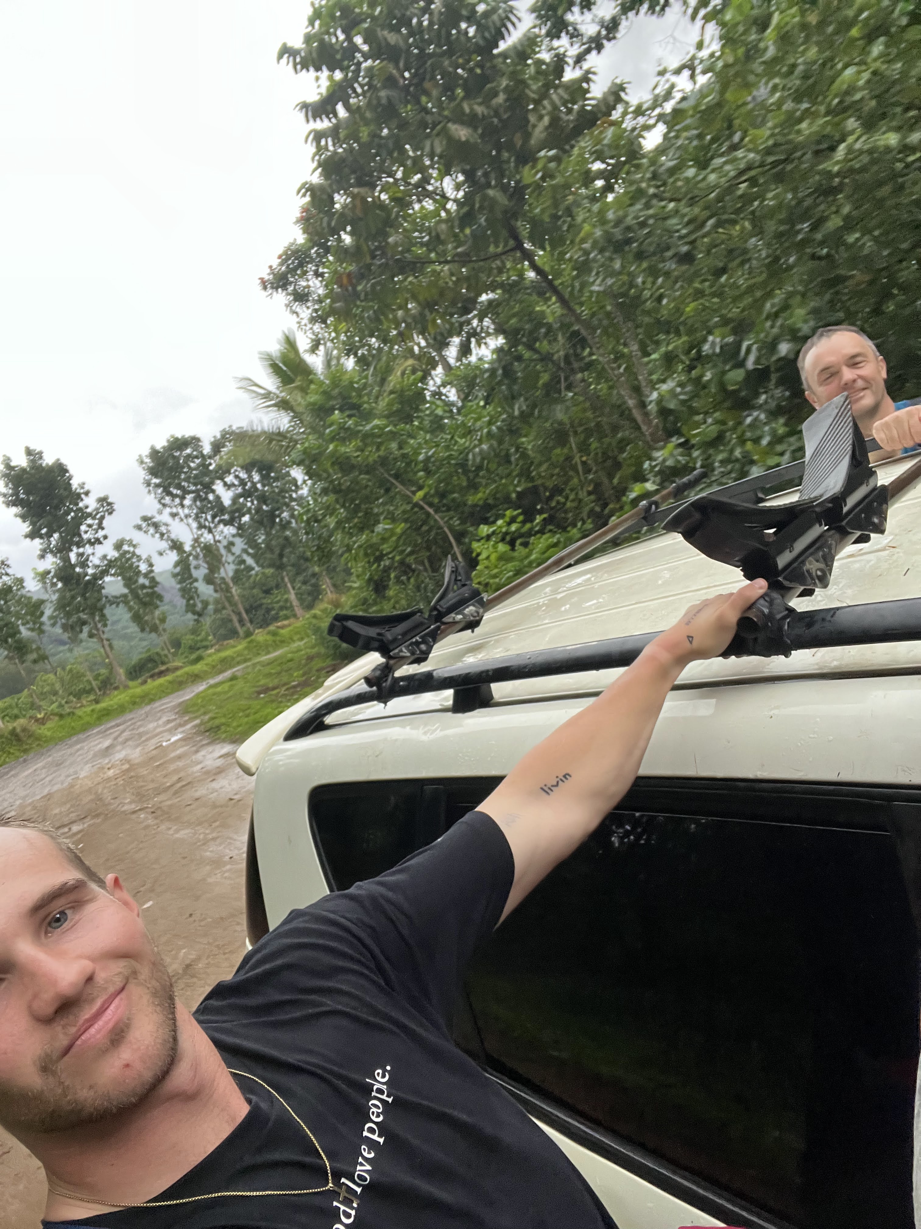 2022 Tahiti Taravao HXP - Day 2 (Arrival in Tahiti!, Narii & Escuela Teach us a Tahitian Dance, Ferry to Mo'orea / Moorea, Hiking, 18 in Small Truck, Va'a Canoes, Crepes)