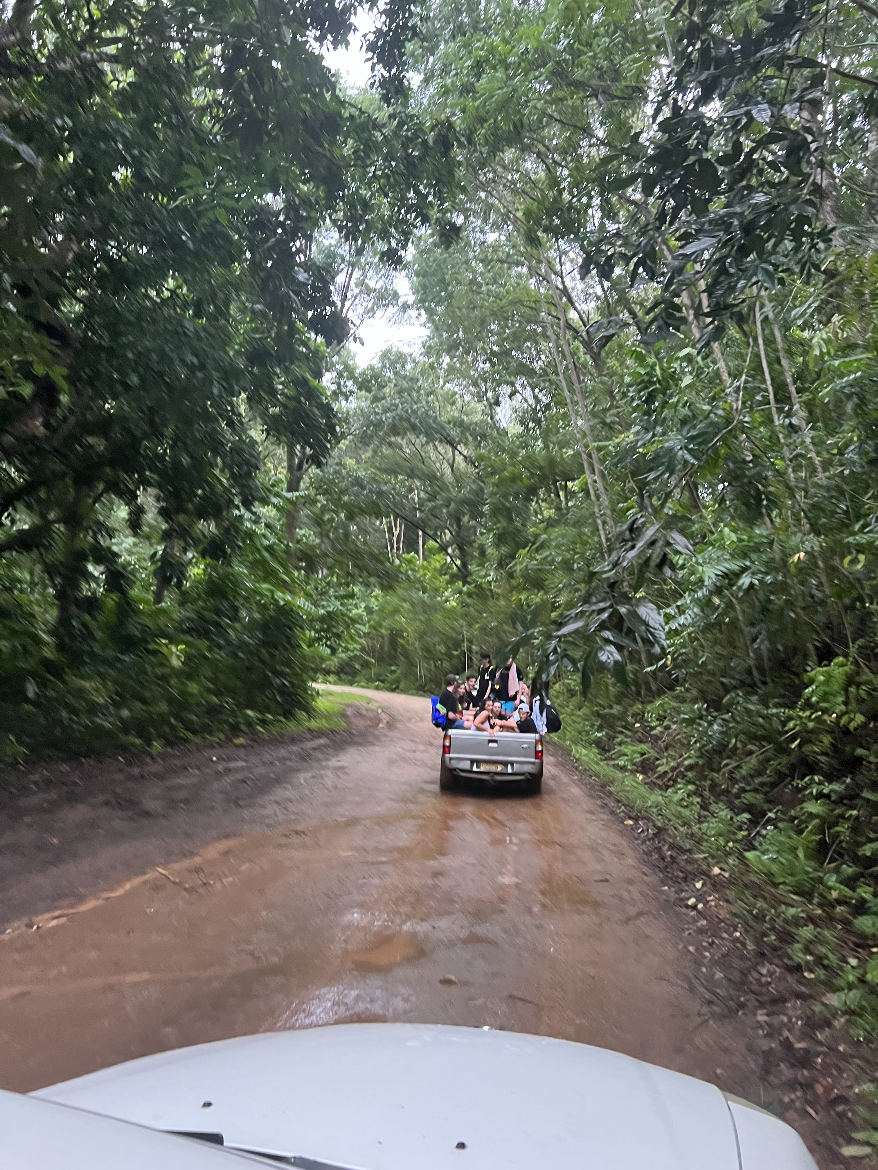 2022 Tahiti Taravao HXP - Day 2 (Arrival in Tahiti!, Narii & Escuela Teach us a Tahitian Dance, Ferry to Mo'orea / Moorea, Hiking, 18 in Small Truck, Va'a Canoes, Crepes)