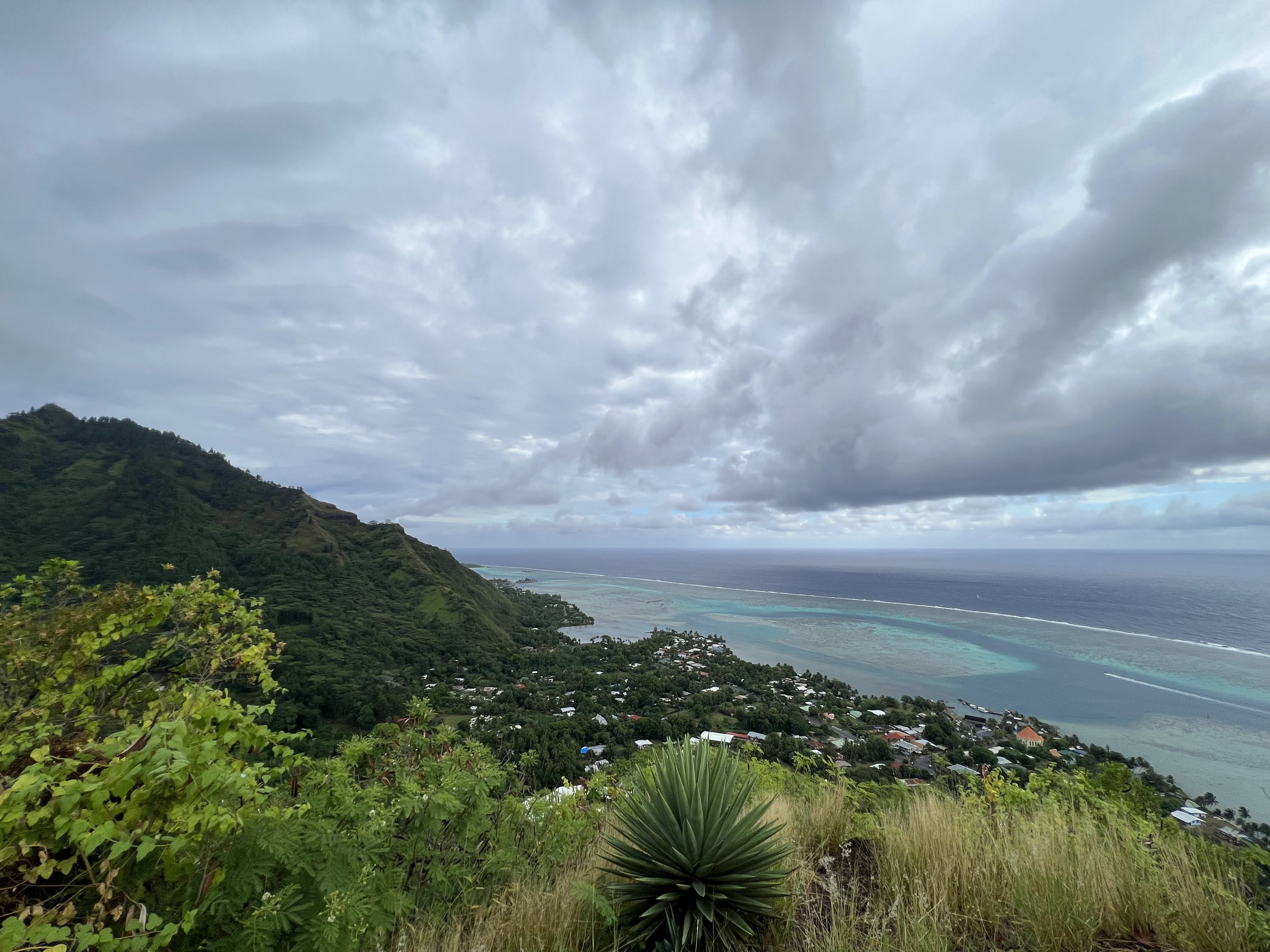 2022 Tahiti Taravao HXP - Day 3 (Devotional, Moorea Jeep Safari, Magic Mountain Overlook, Jam Tasting, Belvedere Lookout, Marae-o-Mahine, Touching Sacred Eels, Fresh Pineapple & Coconut, Making Headbands, Beach Games, Tahitian Dance & Fire Show)