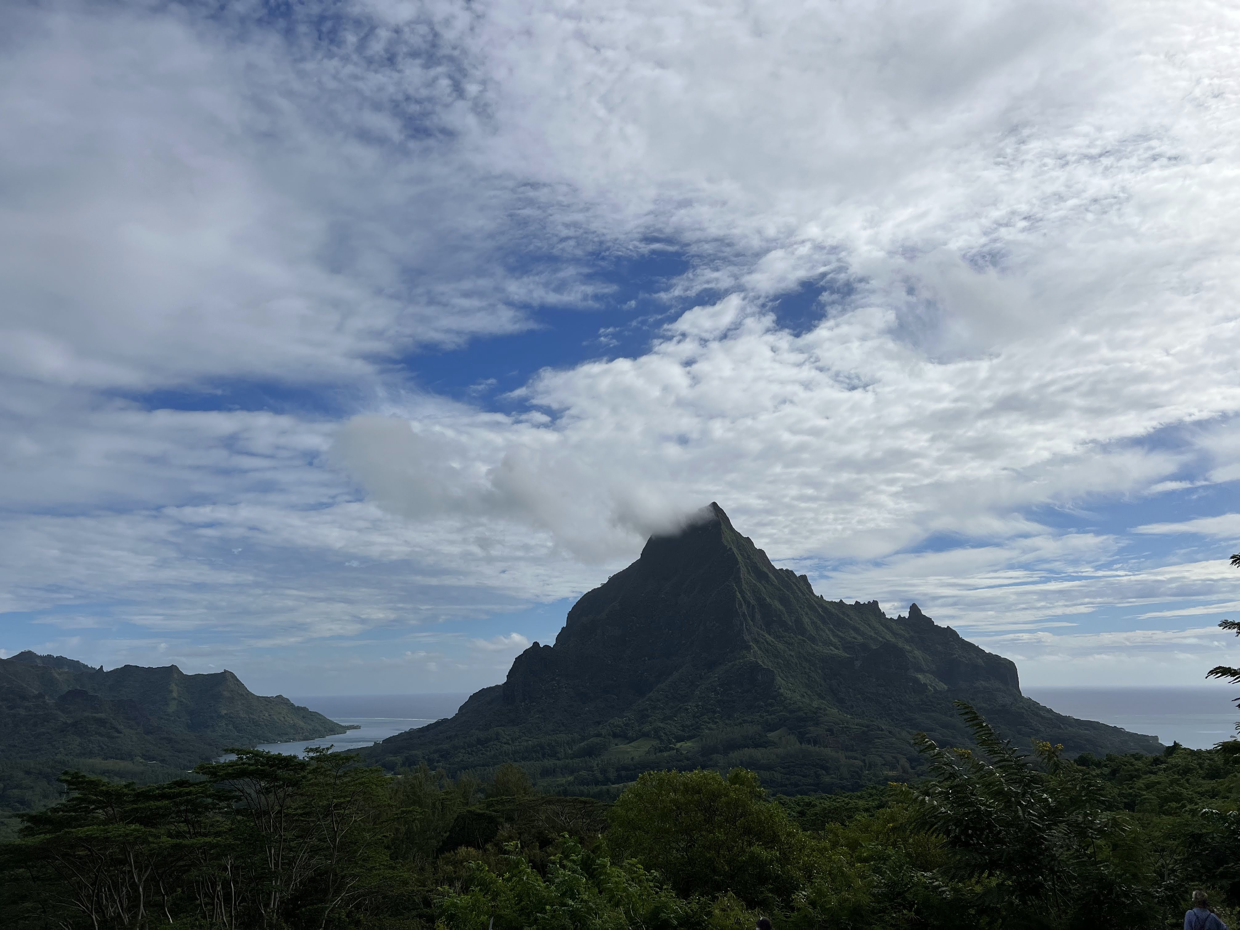 2022 Tahiti Taravao HXP - Day 3 (Devotional, Moorea Jeep Safari, Magic Mountain Overlook, Jam Tasting, Belvedere Lookout, Marae-o-Mahine, Touching Sacred Eels, Fresh Pineapple & Coconut, Making Headbands, Beach Games, Tahitian Dance & Fire Show)