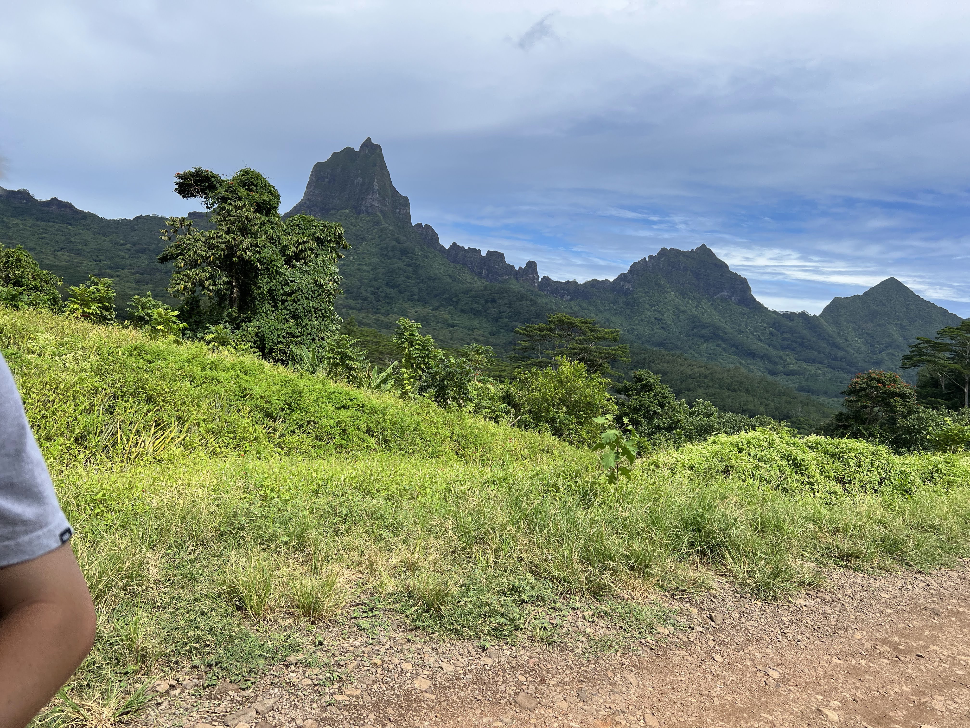 2022 Tahiti Taravao HXP - Day 3 (Devotional, Moorea Jeep Safari, Magic Mountain Overlook, Jam Tasting, Belvedere Lookout, Marae-o-Mahine, Touching Sacred Eels, Fresh Pineapple & Coconut, Making Headbands, Beach Games, Tahitian Dance & Fire Show)