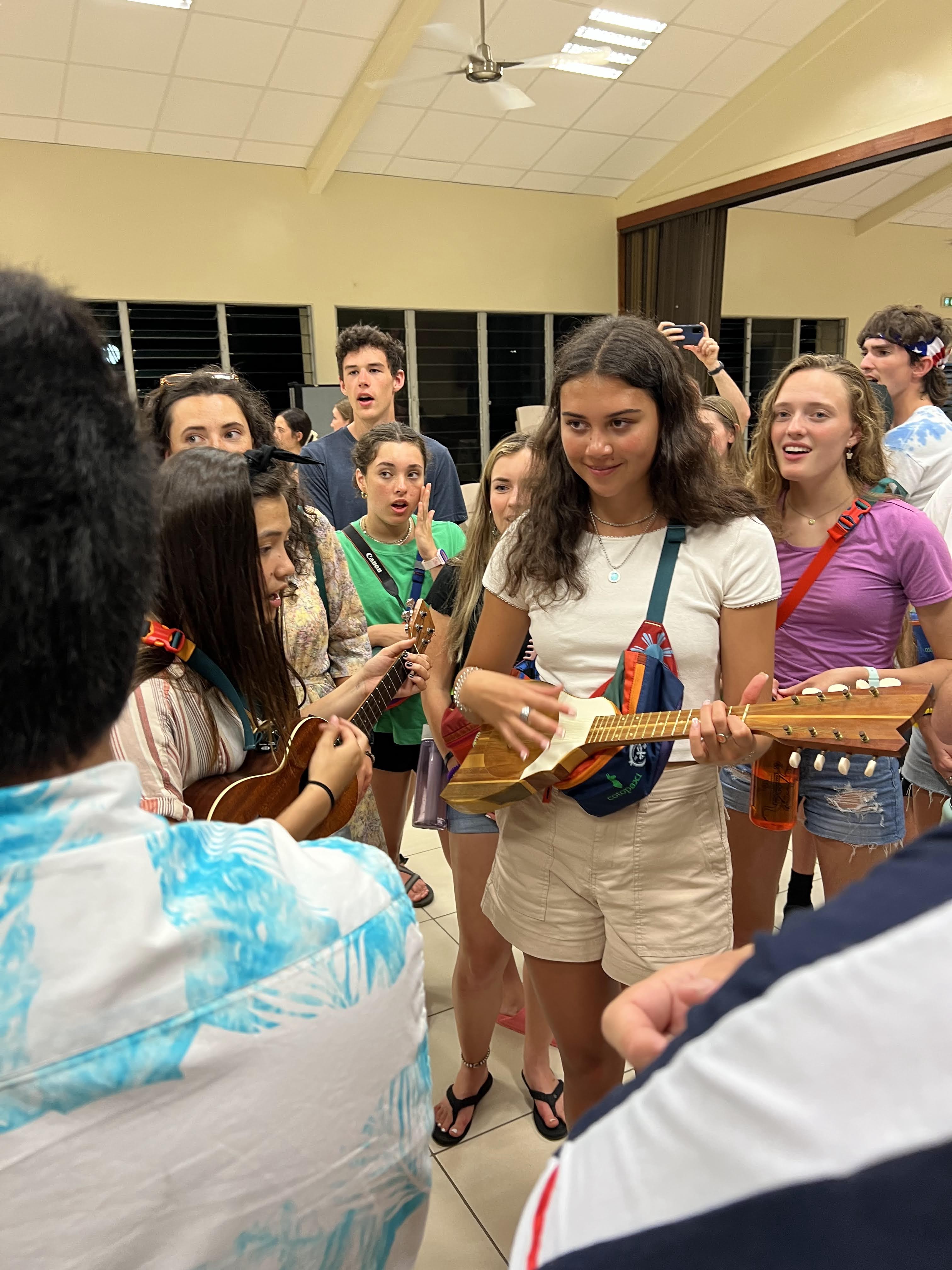 2022 Tahiti Taravao HXP - Day 5 (Staying at Hiti Moana Villa, Church with ❤ Bishop Taylor ❤, Harrison Smith Botanical Garden, Youth Activity & Dinner & Singing with the Papara Ward)