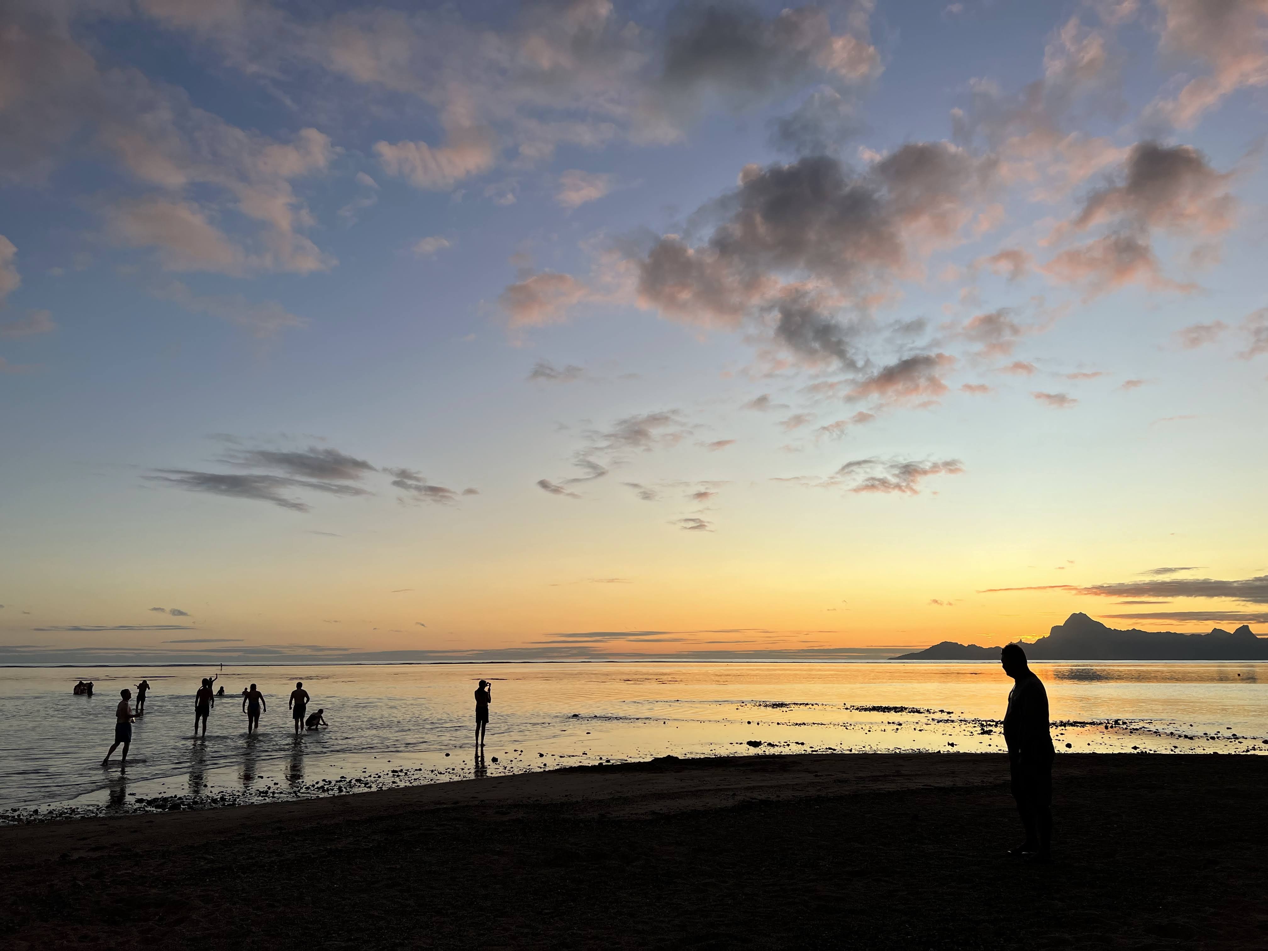 2022 Tahiti Taravao HXP - Day 9 (Pouring the Foundation, Playing with Poisonous Centipedes, Spray Painting Each Other, Digging a Bottomless Pit, Plage Vaiava (Vayava Beach), Another Epic Sunset, Learning a Tahitian Dance (Te Tiare Tahiti), Stingray)