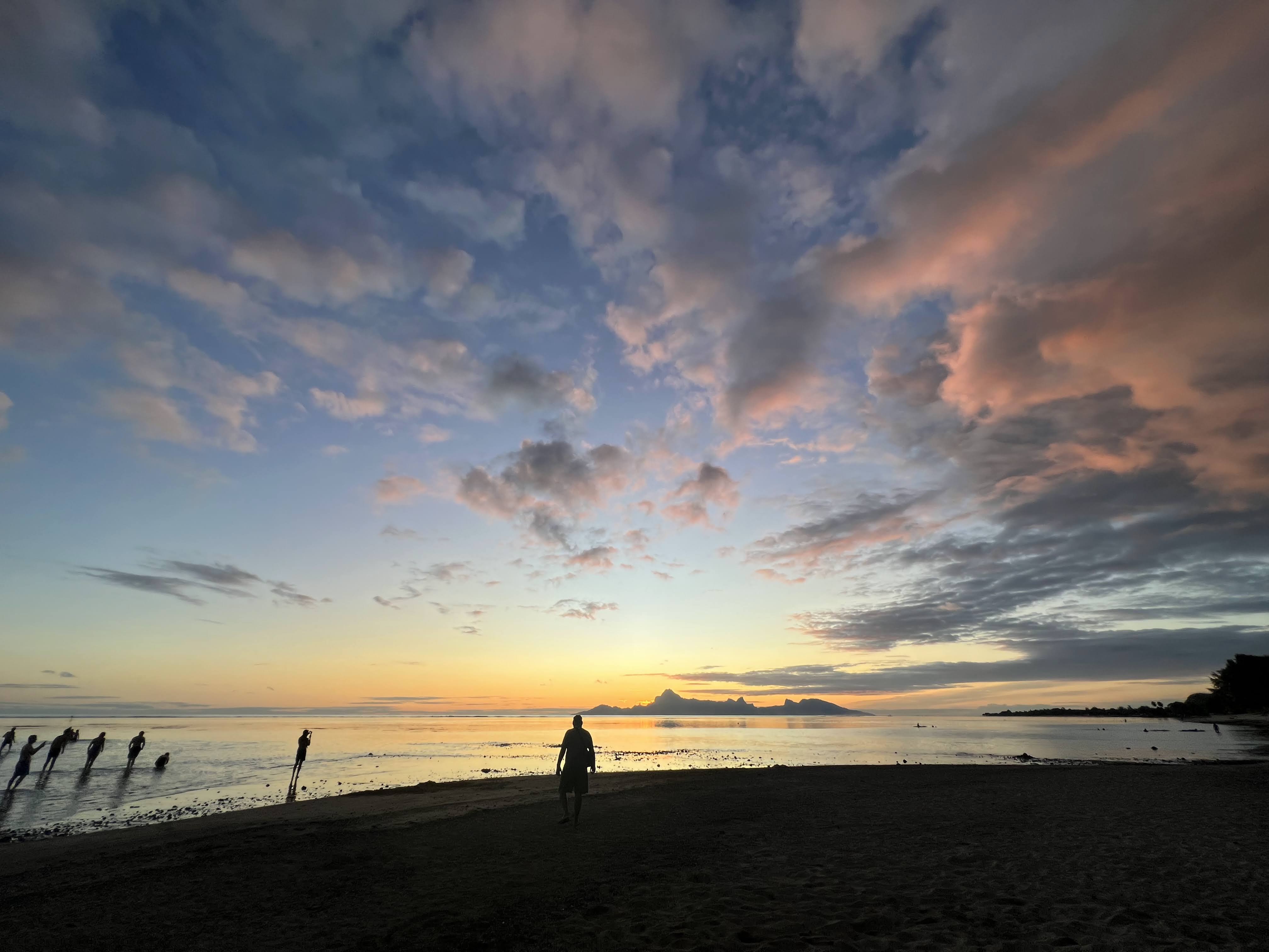 2022 Tahiti Taravao HXP - Day 9 (Pouring the Foundation, Playing with Poisonous Centipedes, Spray Painting Each Other, Digging a Bottomless Pit, Plage Vaiava (Vayava Beach), Another Epic Sunset, Learning a Tahitian Dance (Te Tiare Tahiti), Stingray)