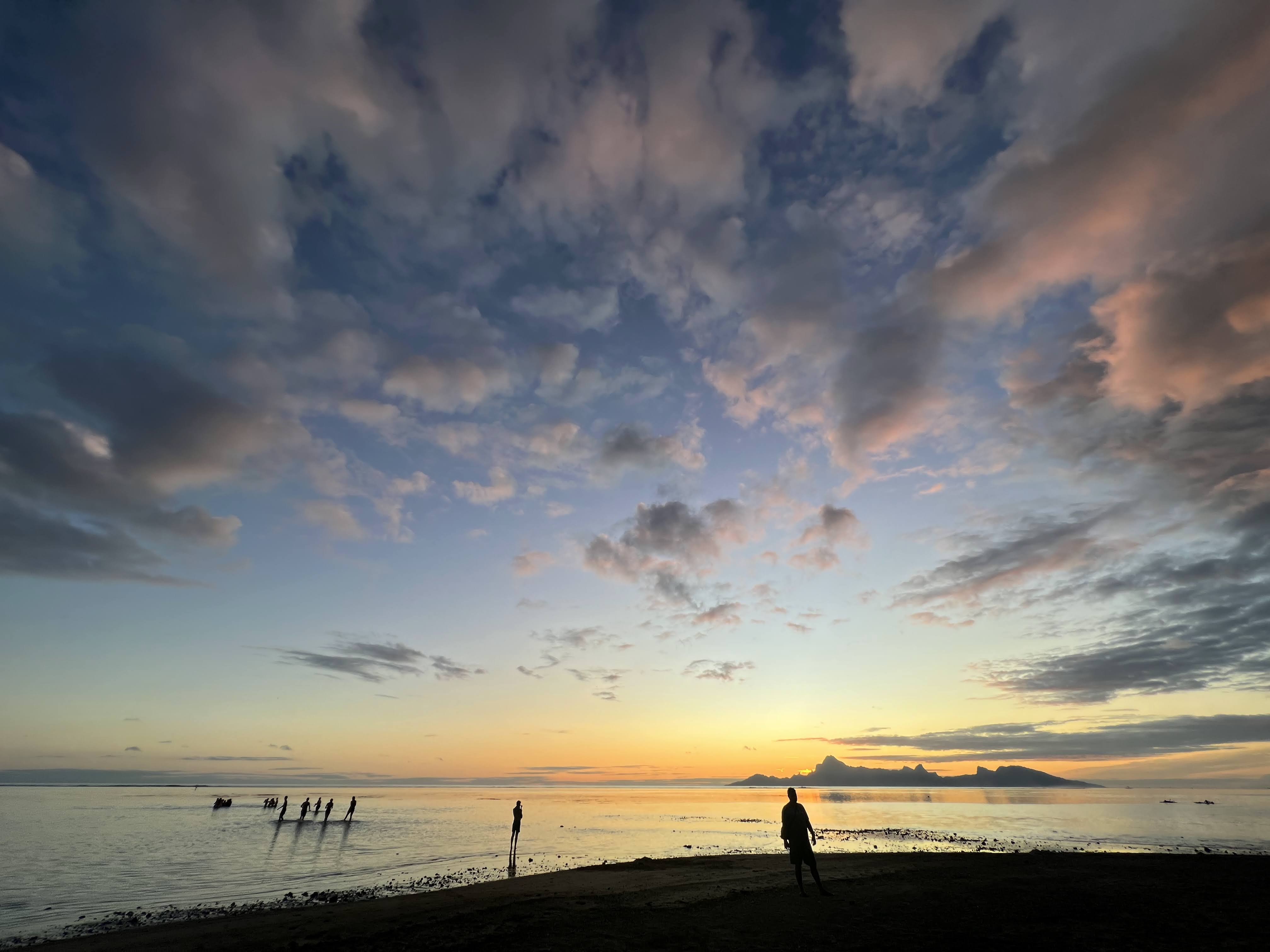 2022 Tahiti Taravao HXP - Day 9 (Pouring the Foundation, Playing with Poisonous Centipedes, Spray Painting Each Other, Digging a Bottomless Pit, Plage Vaiava (Vayava Beach), Another Epic Sunset, Learning a Tahitian Dance (Te Tiare Tahiti), Stingray)