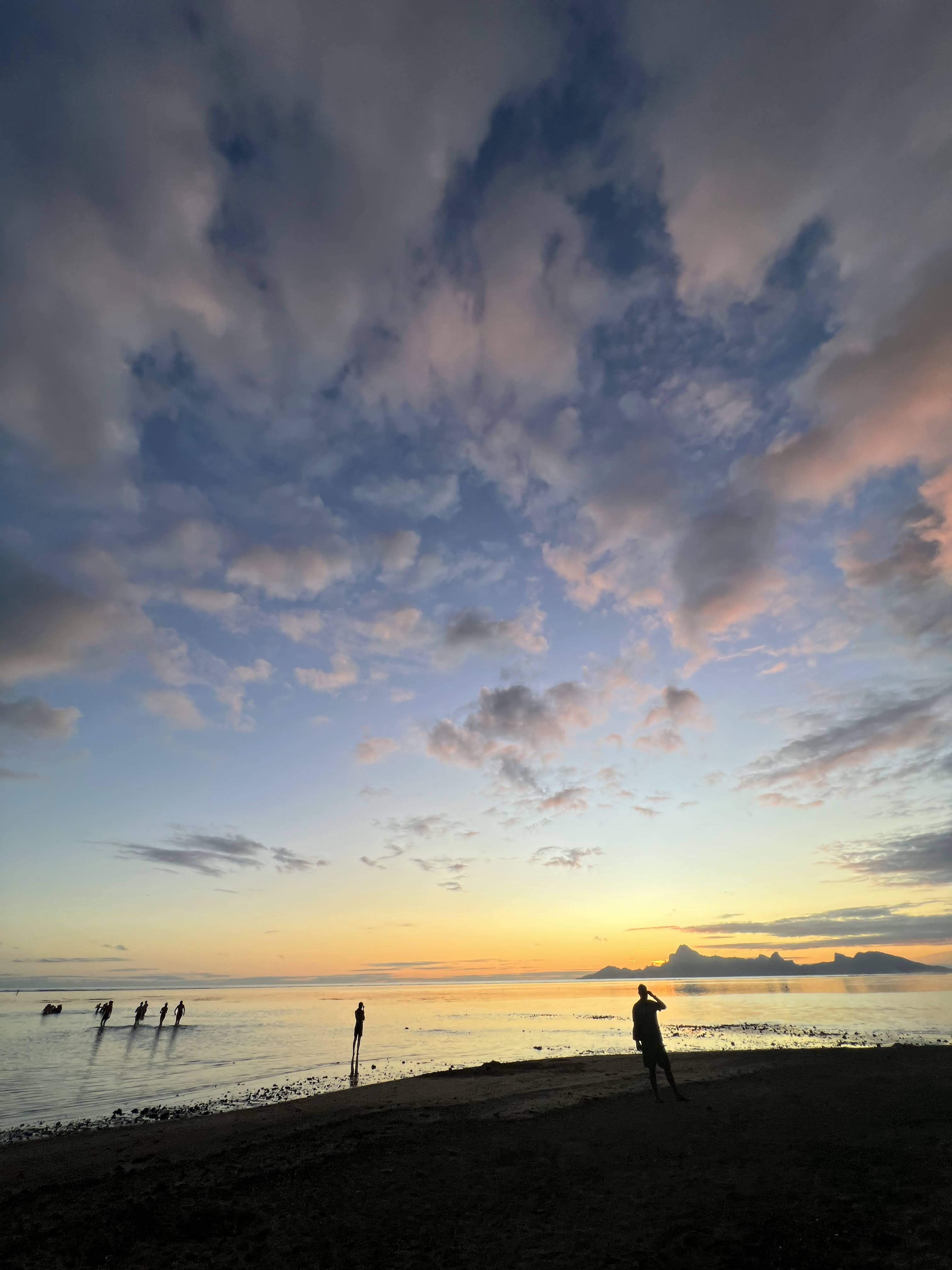 2022 Tahiti Taravao HXP - Day 9 (Pouring the Foundation, Playing with Poisonous Centipedes, Spray Painting Each Other, Digging a Bottomless Pit, Plage Vaiava (Vayava Beach), Another Epic Sunset, Learning a Tahitian Dance (Te Tiare Tahiti), Stingray)