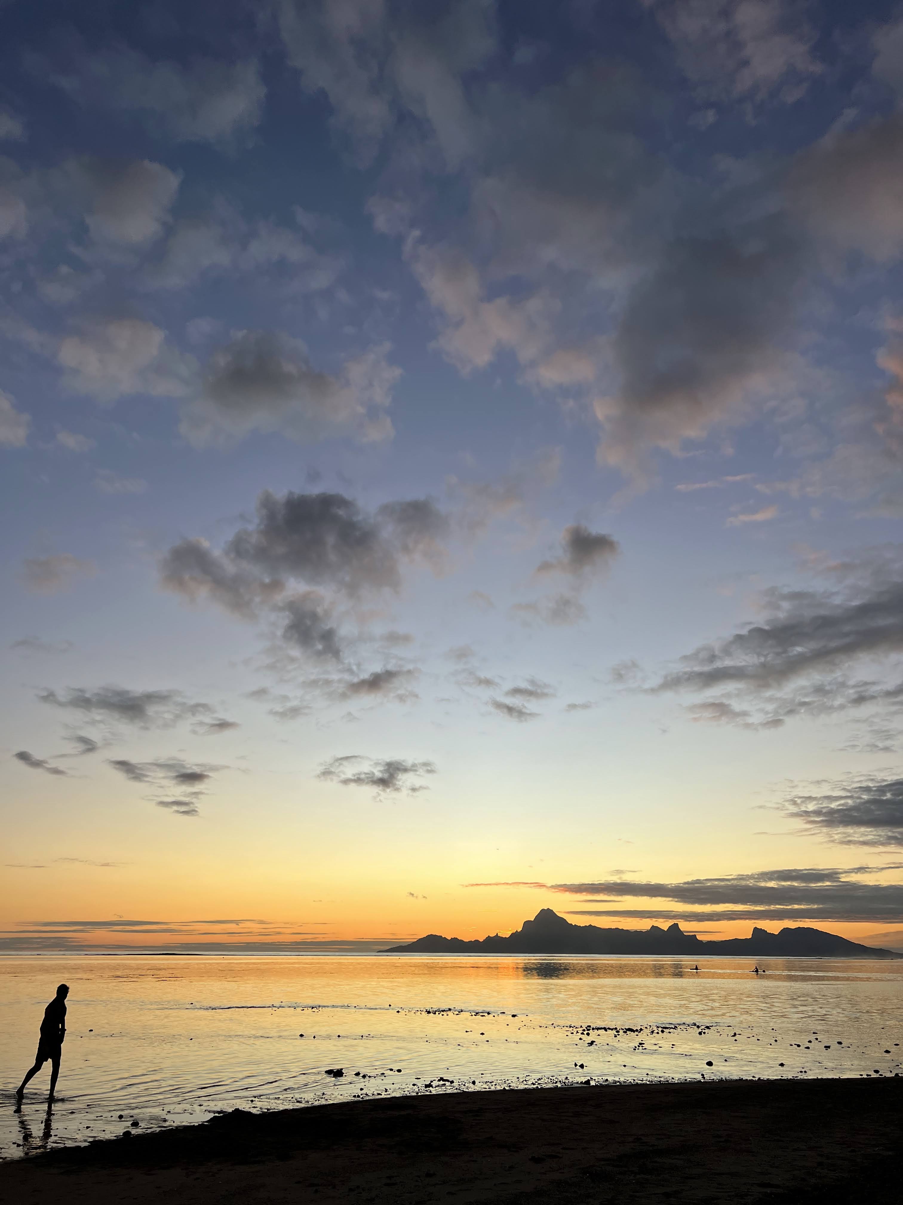 2022 Tahiti Taravao HXP - Day 9 (Pouring the Foundation, Playing with Poisonous Centipedes, Spray Painting Each Other, Digging a Bottomless Pit, Plage Vaiava (Vayava Beach), Another Epic Sunset, Learning a Tahitian Dance (Te Tiare Tahiti), Stingray)