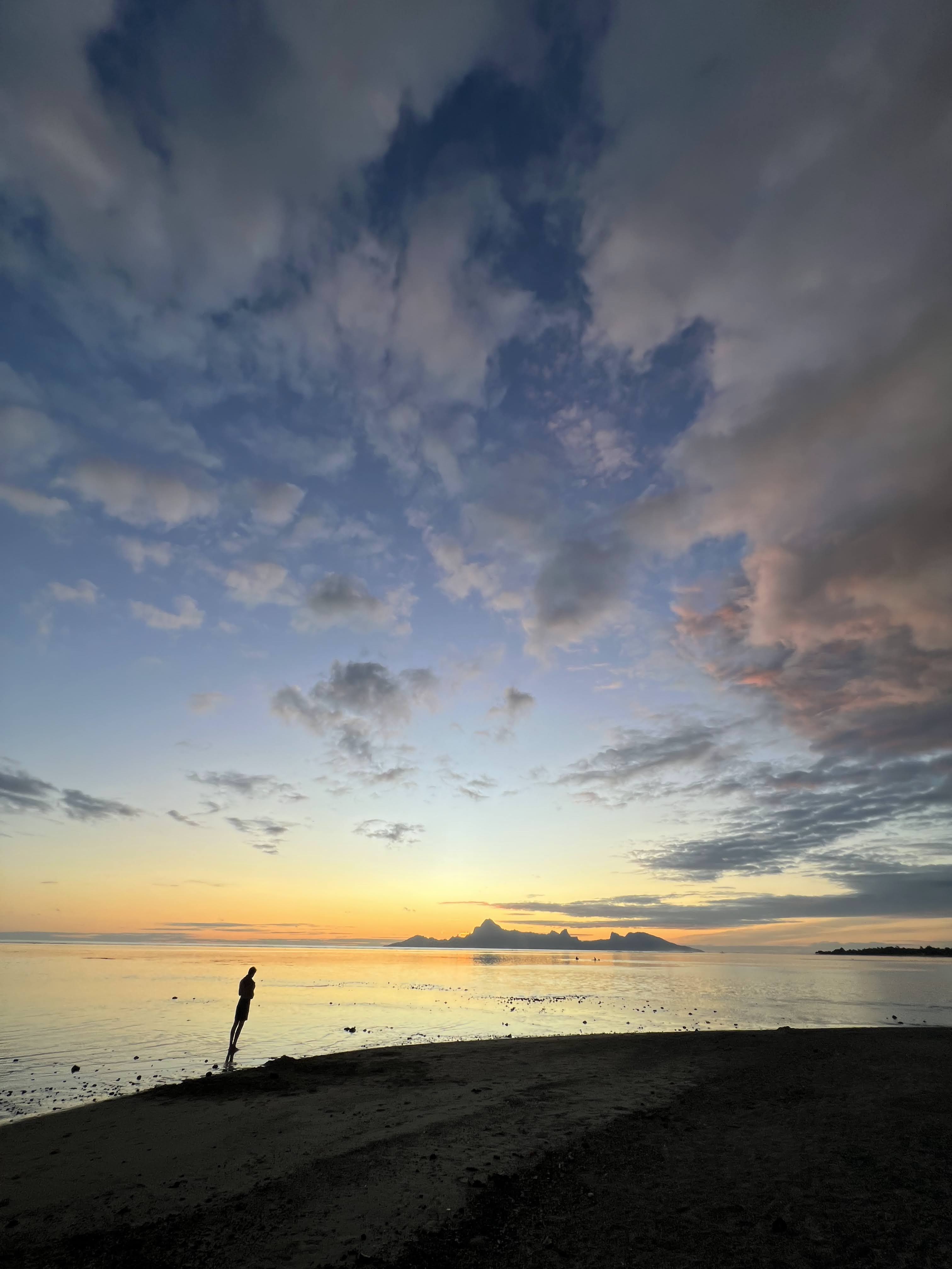 2022 Tahiti Taravao HXP - Day 9 (Pouring the Foundation, Playing with Poisonous Centipedes, Spray Painting Each Other, Digging a Bottomless Pit, Plage Vaiava (Vayava Beach), Another Epic Sunset, Learning a Tahitian Dance (Te Tiare Tahiti), Stingray)