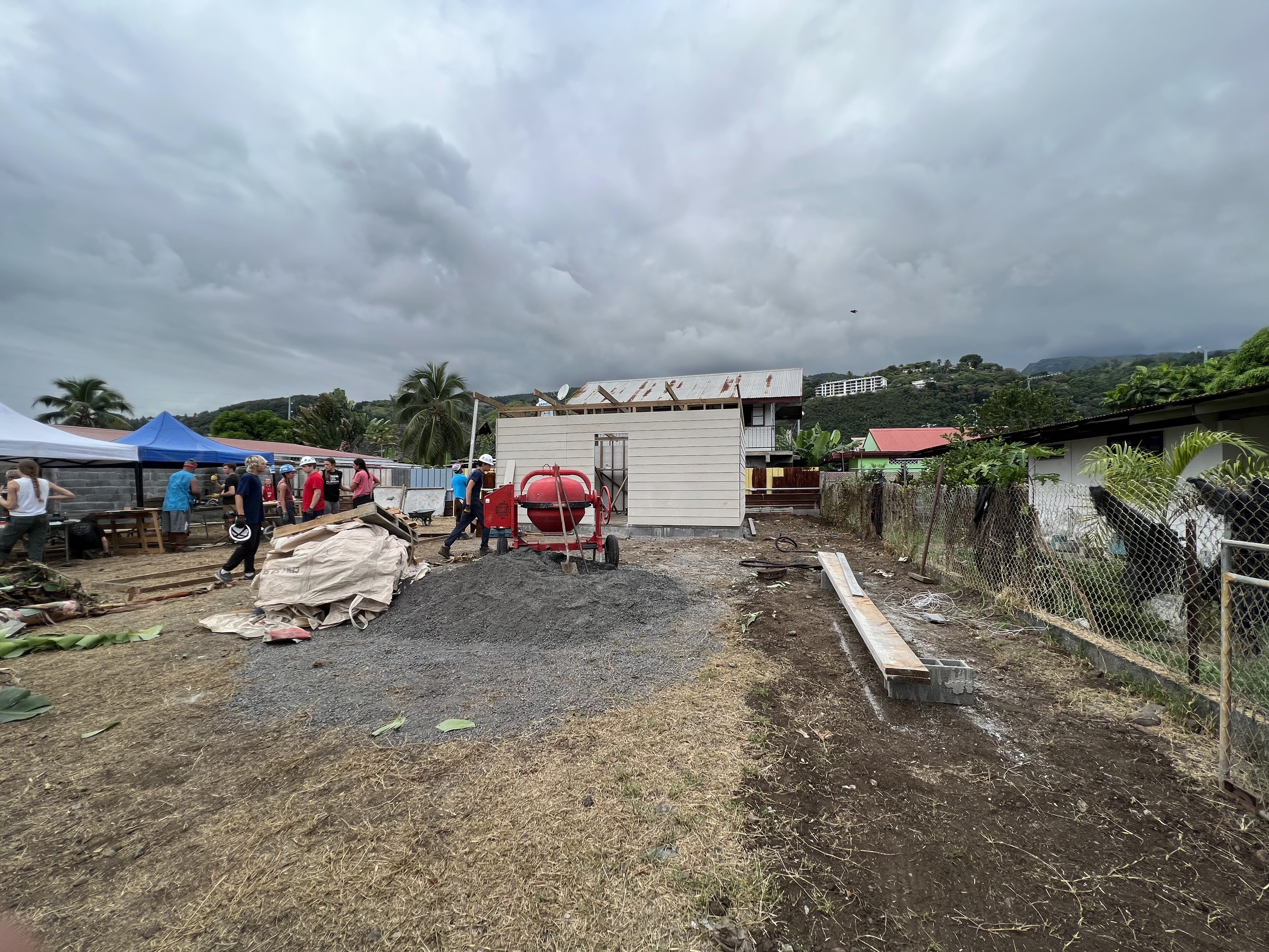 2022 Tahiti Taravao HXP - Day 10 (Banana Nutella Baguette Breakfast, Raising the Walls, Deeper Bottomless Pits for the Septic Tanks, Driver John, Wilson, Catching Crabs, Haka with ❤ Bishop Taylor ❤ & Papara Ward, Traditional Tahitian Dances)