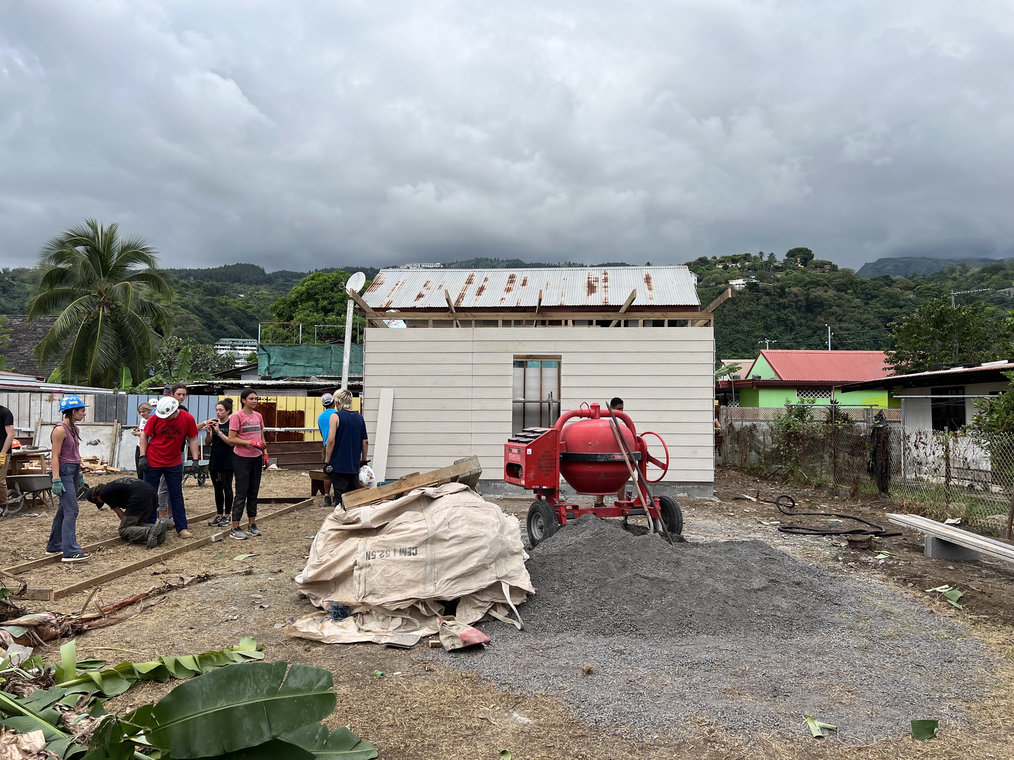 2022 Tahiti Taravao HXP - Day 10 (Banana Nutella Baguette Breakfast, Raising the Walls, Deeper Bottomless Pits for the Septic Tanks, Driver John, Wilson, Catching Crabs, Haka with ❤ Bishop Taylor ❤ & Papara Ward, Traditional Tahitian Dances)