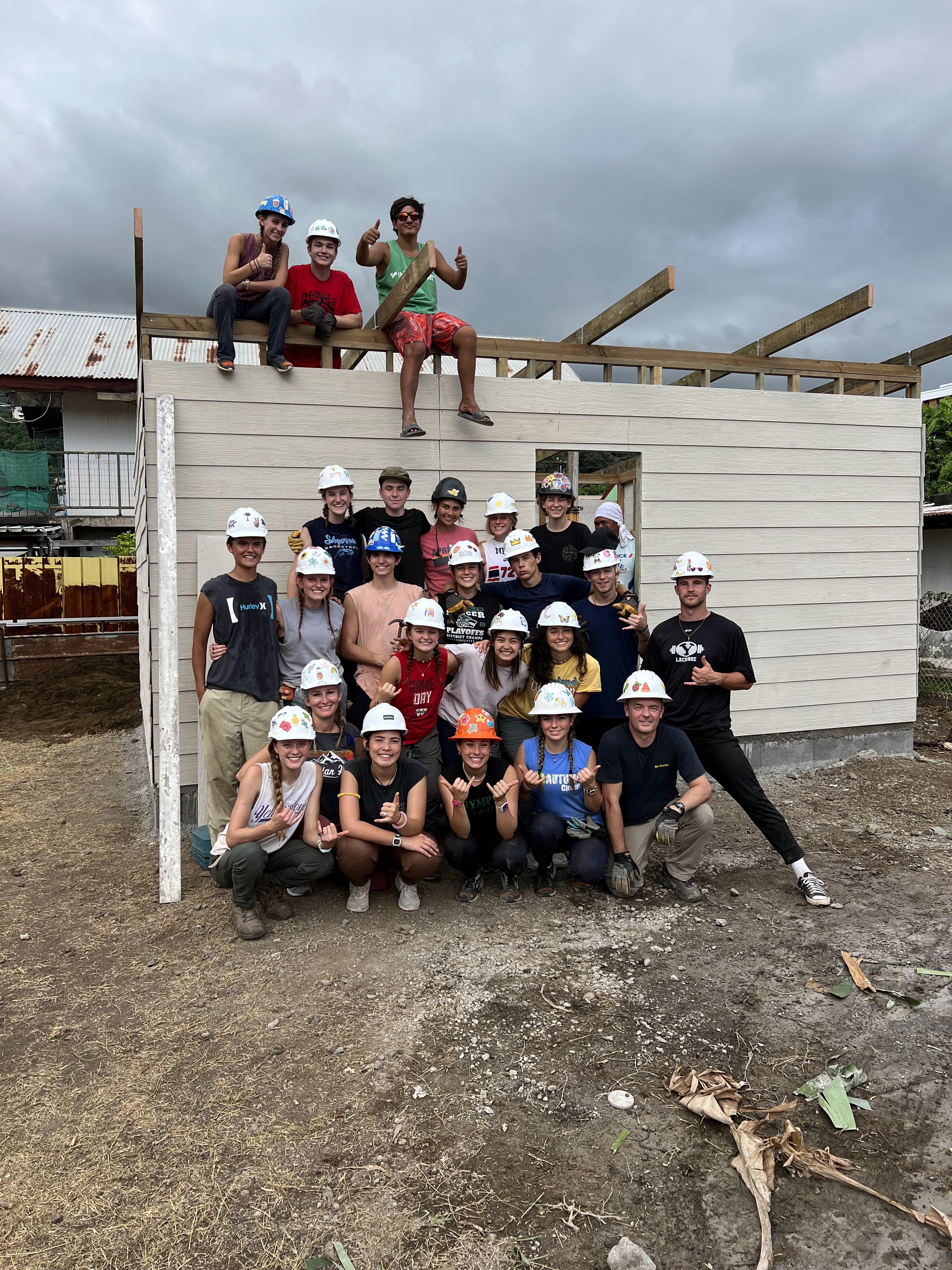 2022 Tahiti Taravao HXP - Day 10 (Banana Nutella Baguette Breakfast, Raising the Walls, Deeper Bottomless Pits for the Septic Tanks, Driver John, Wilson, Catching Crabs, Haka with ❤ Bishop Taylor ❤ & Papara Ward, Traditional Tahitian Dances)