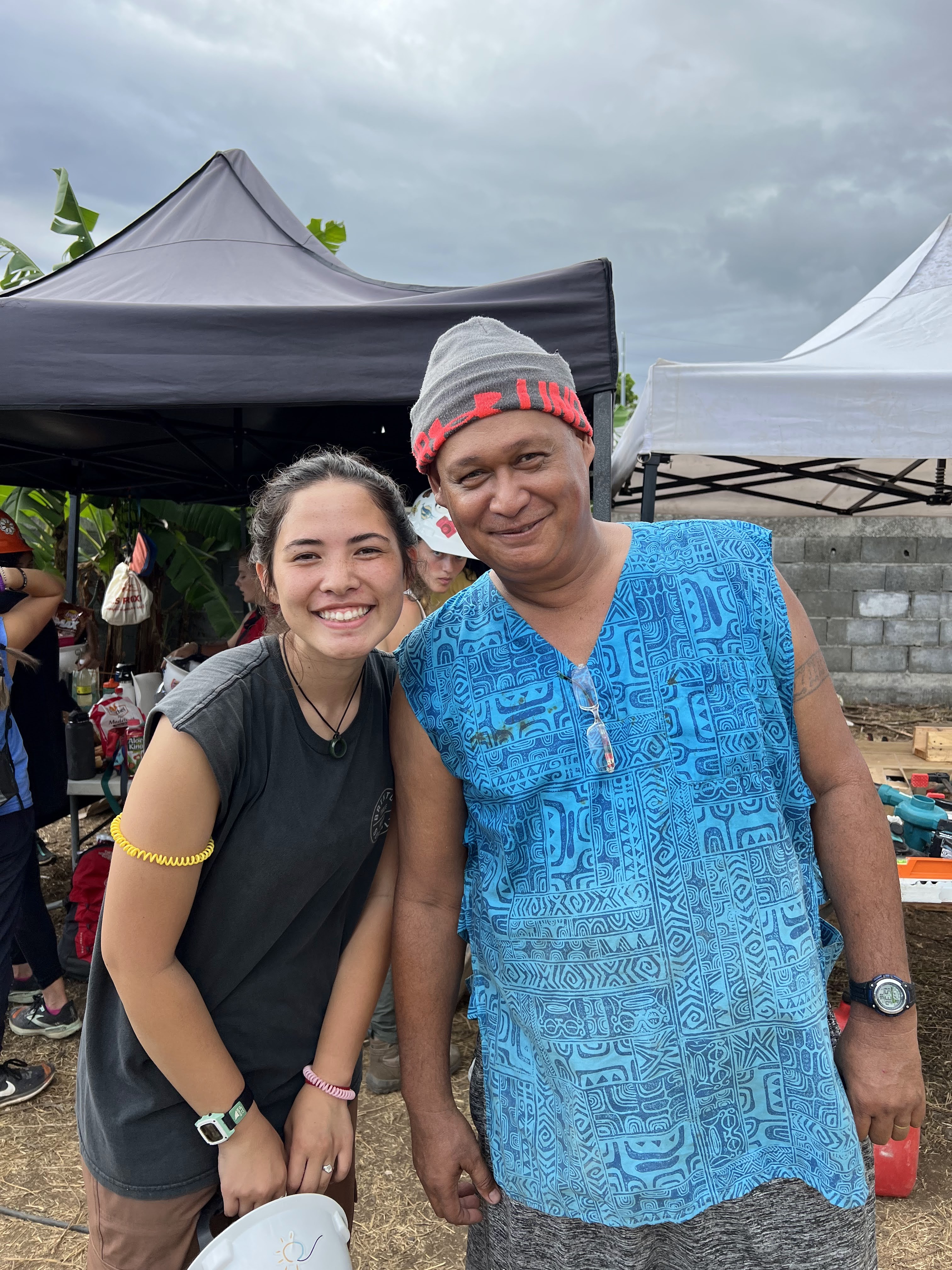 2022 Tahiti Taravao HXP - Day 10 (Banana Nutella Baguette Breakfast, Raising the Walls, Deeper Bottomless Pits for the Septic Tanks, Driver John, Wilson, Catching Crabs, Haka with ❤ Bishop Taylor ❤ & Papara Ward, Traditional Tahitian Dances)